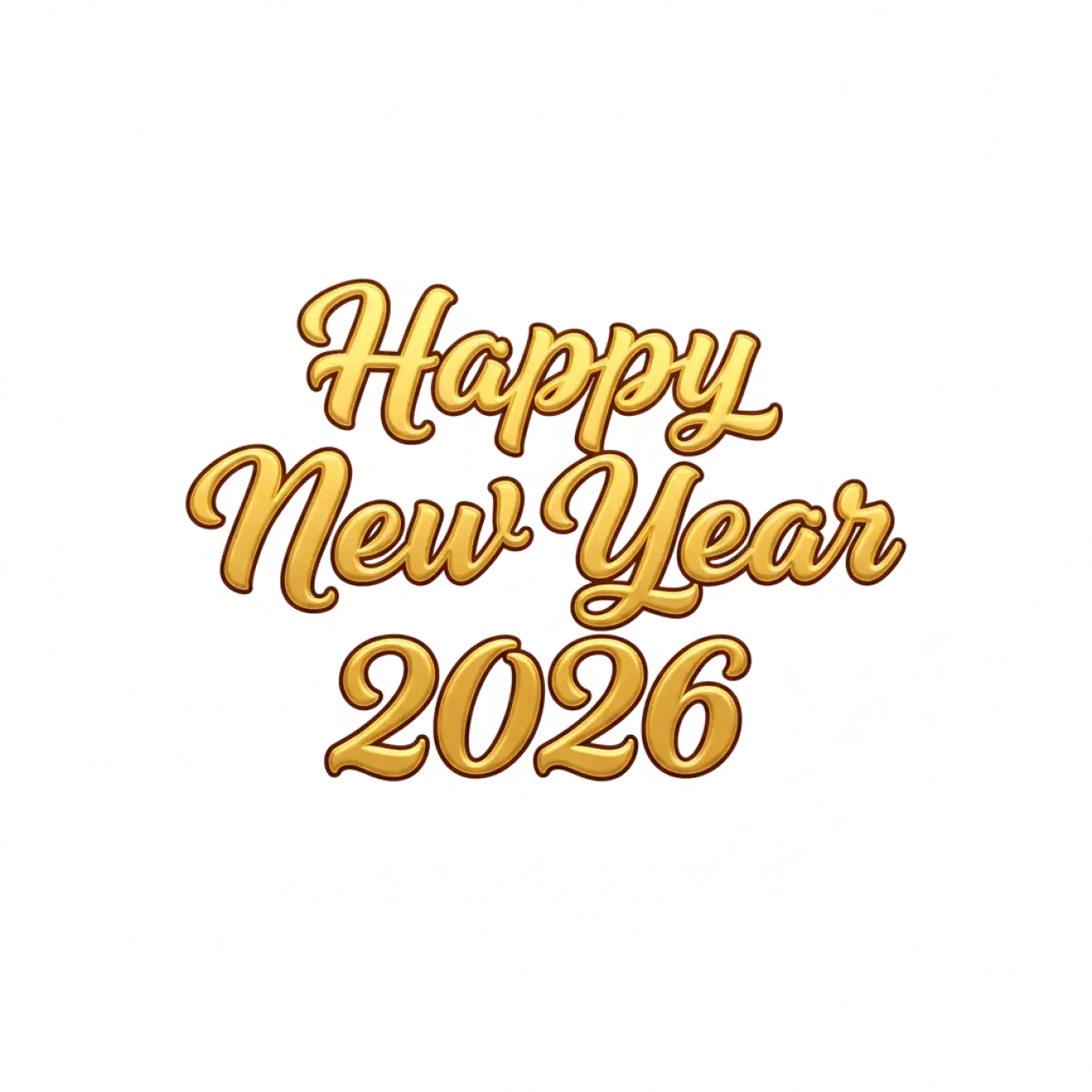 happy new year 2026 png for banner design