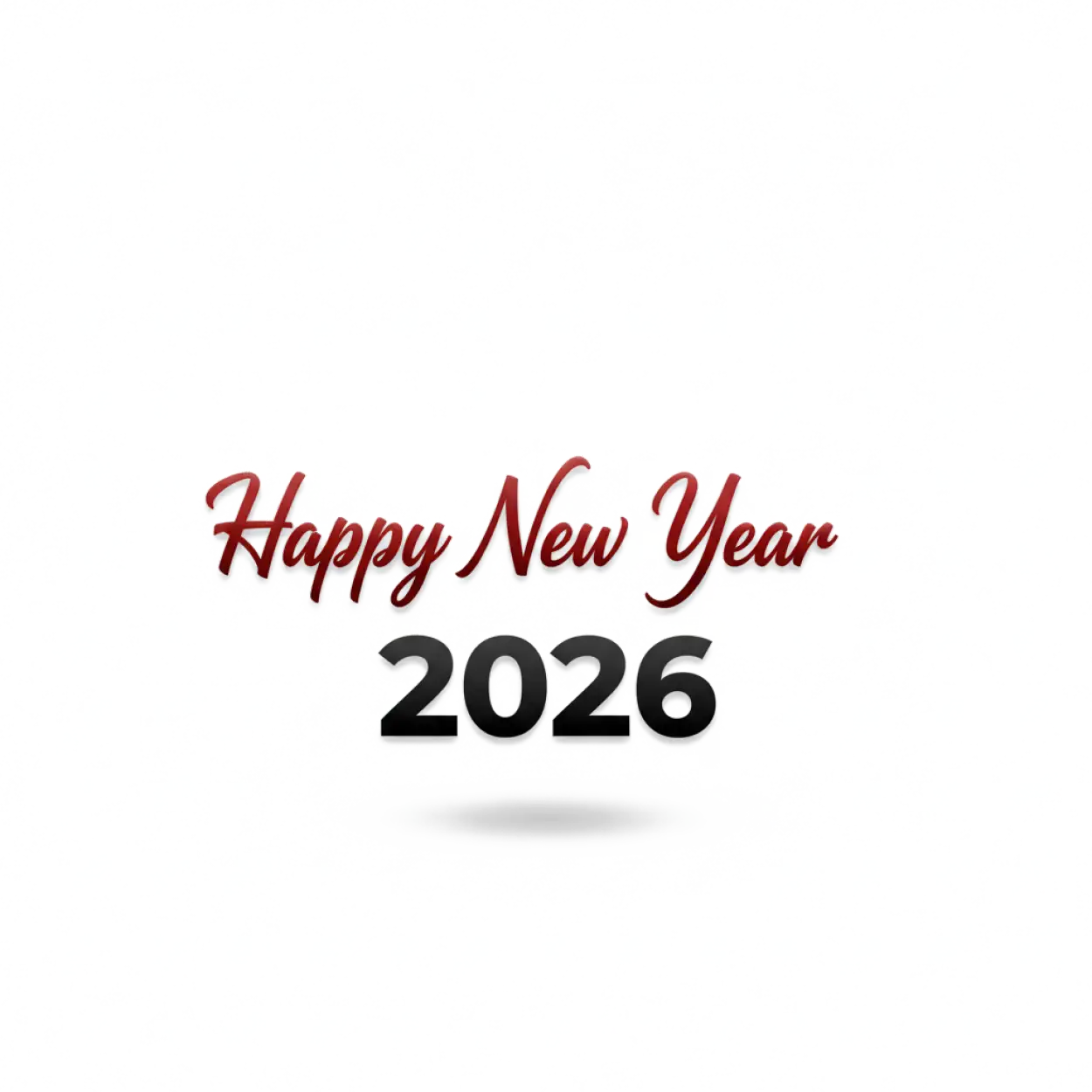 happy new year 2026 png for flex banner