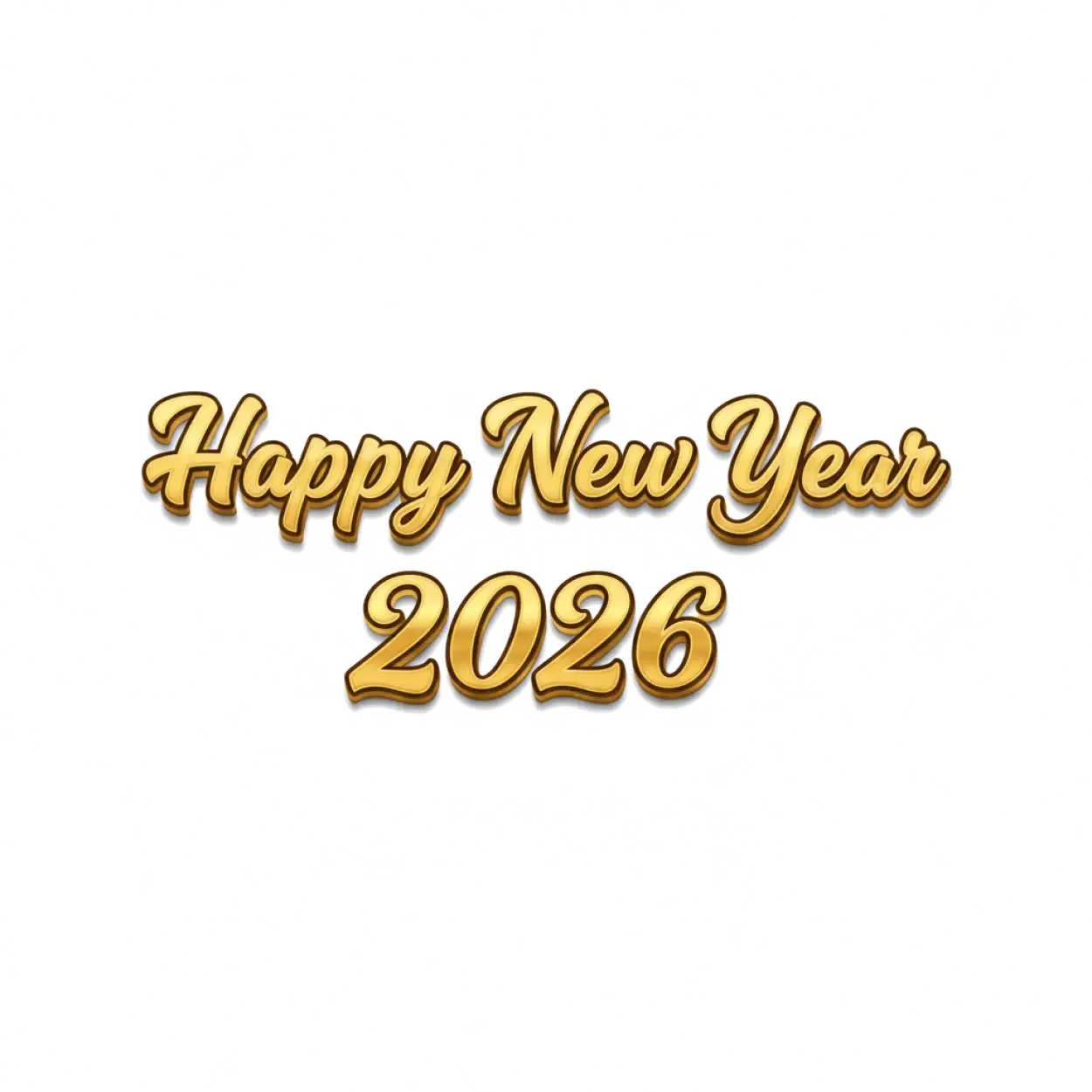 happy new year 2026 png for printing