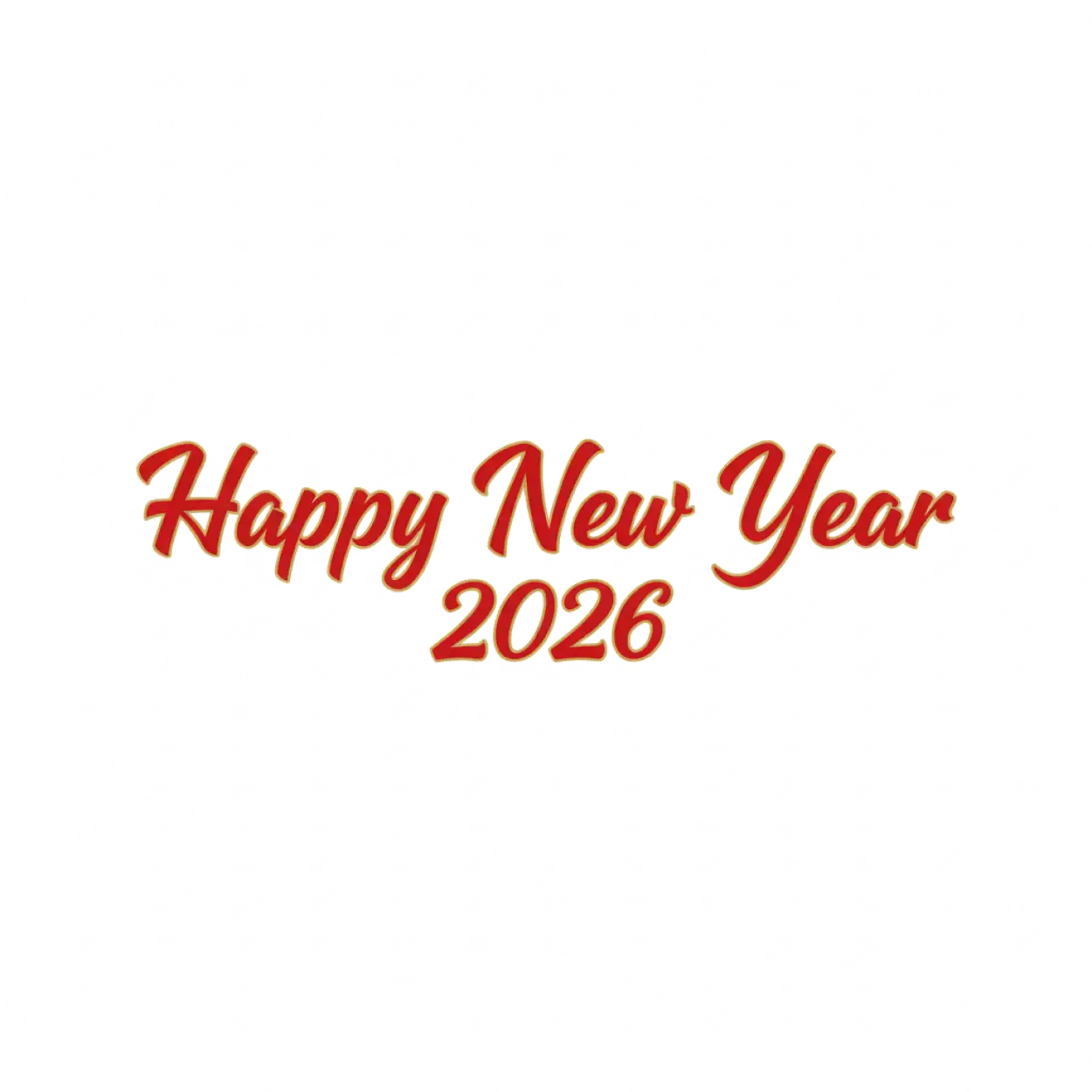 happy new year 2026 png free download