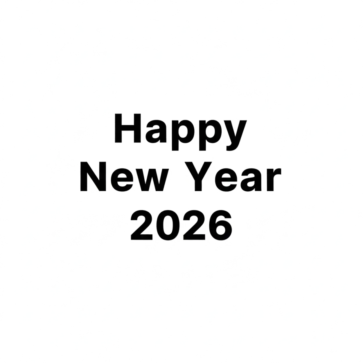happy new year 2026 png illustrator