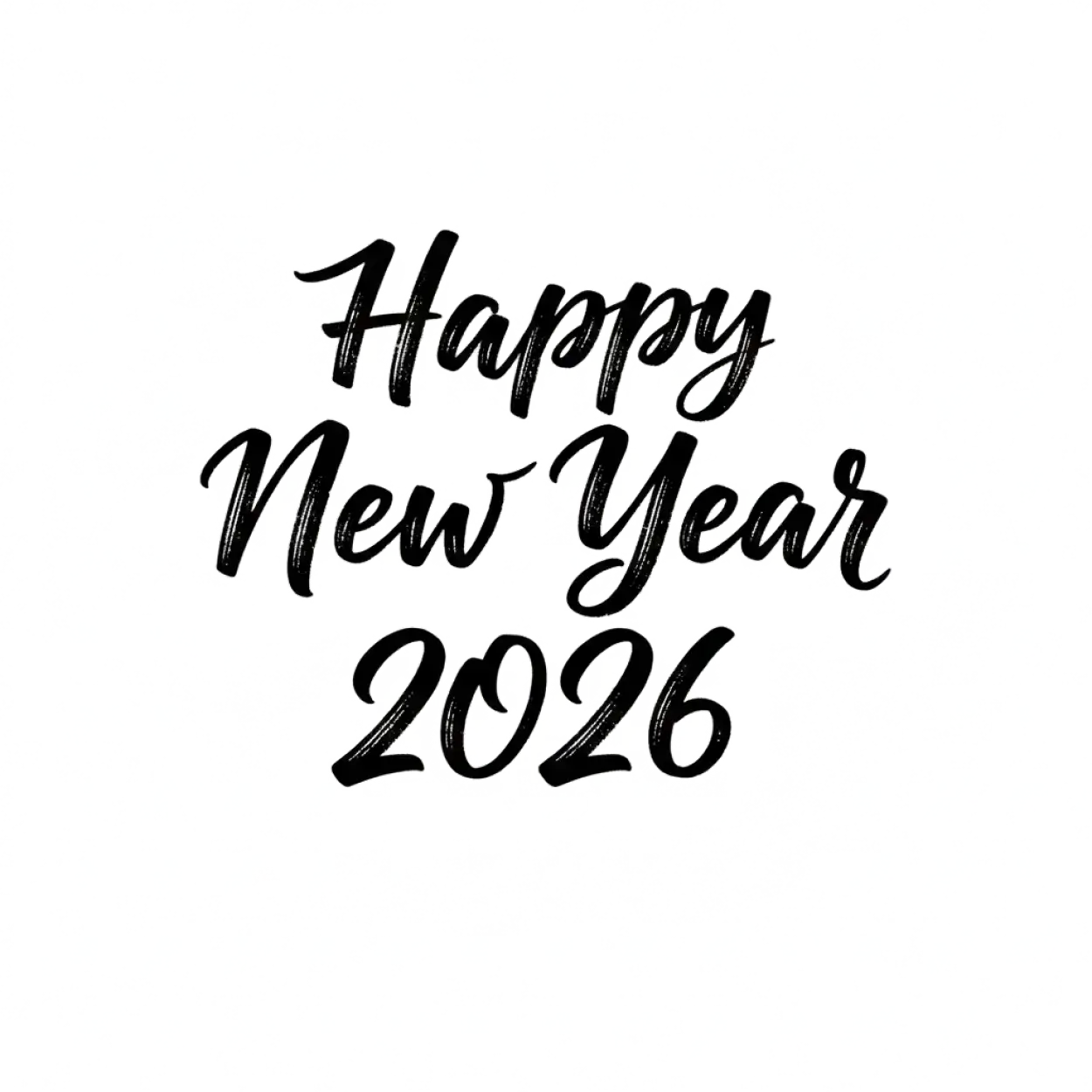 happy new year 2026 png sticker