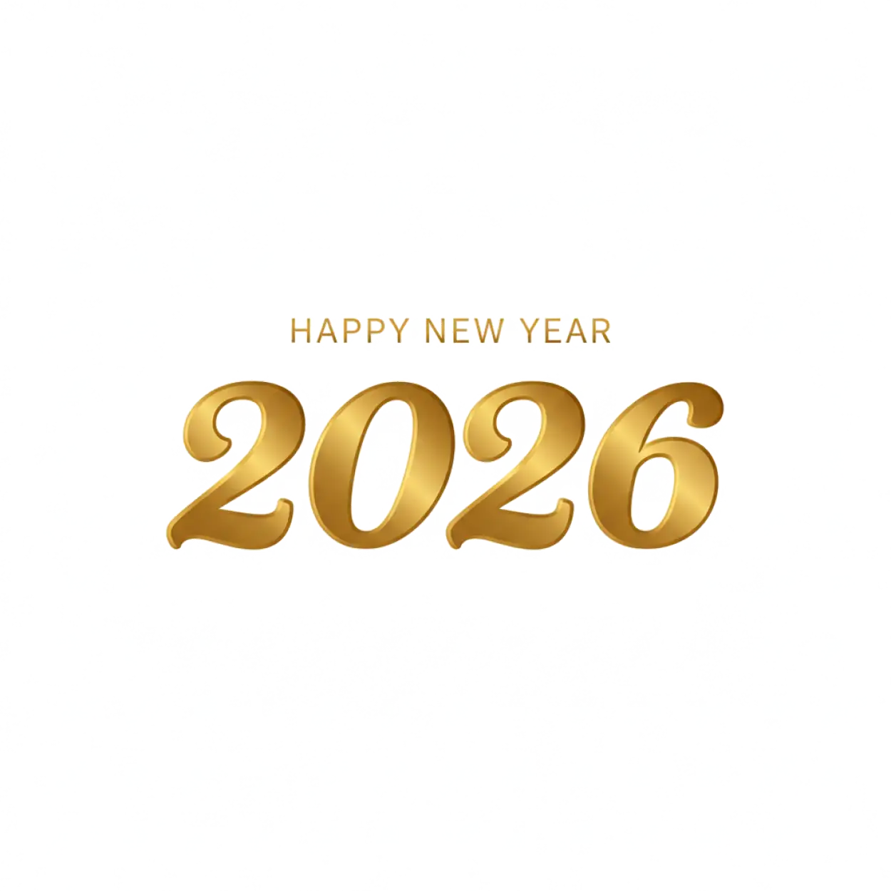 happy new year 2026 png text for whatsapp
