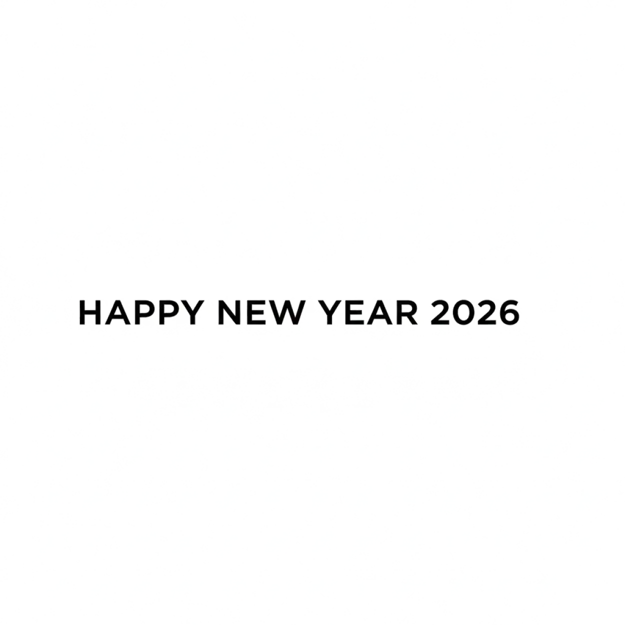 happy new year 2026 png text gold calligraphy