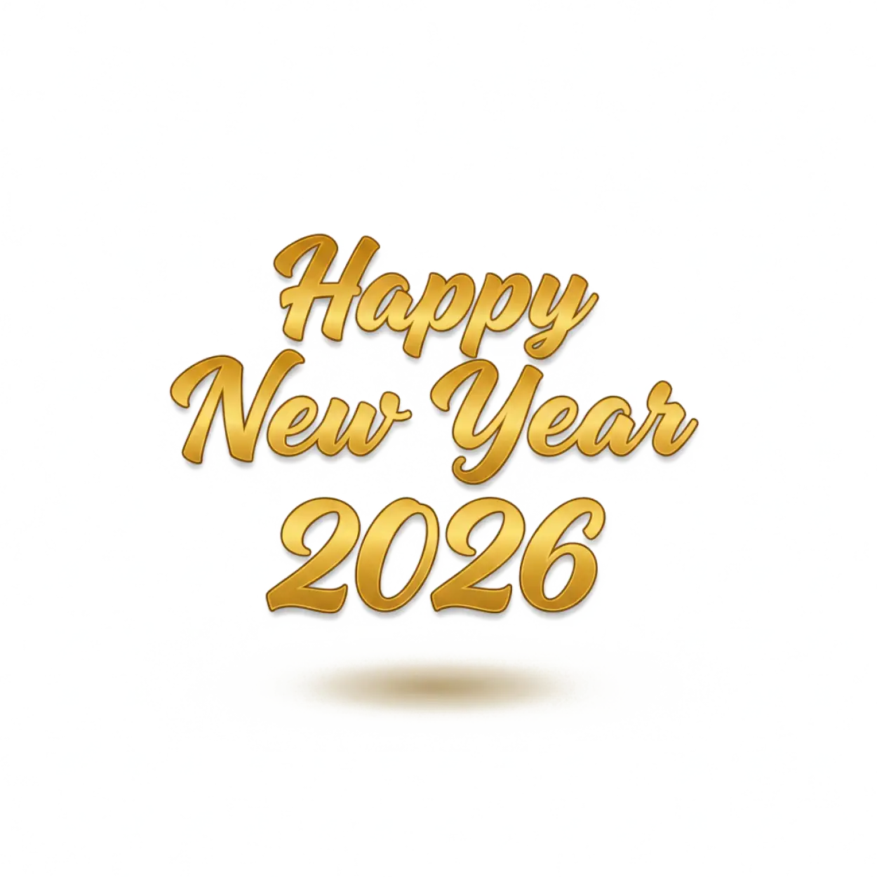 happy new year 2026 png text handwritten