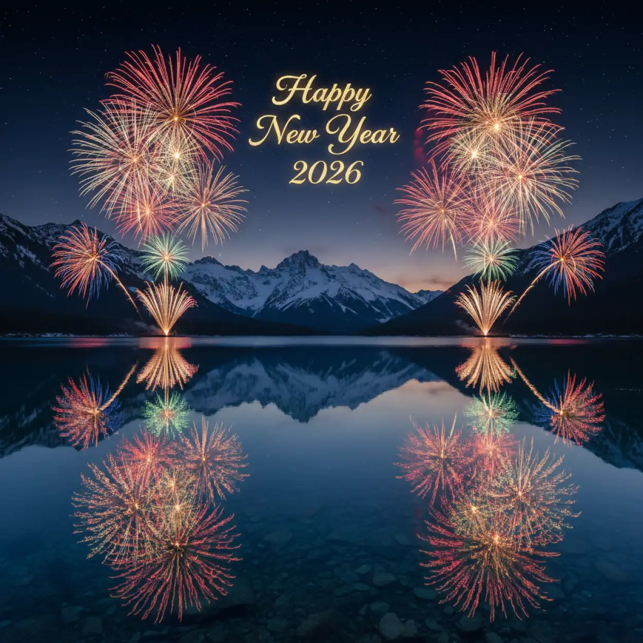 Free Download Happy New Year 2026 Romantic Wishes Image Hd - High Quality Happy New Year 2026 Background