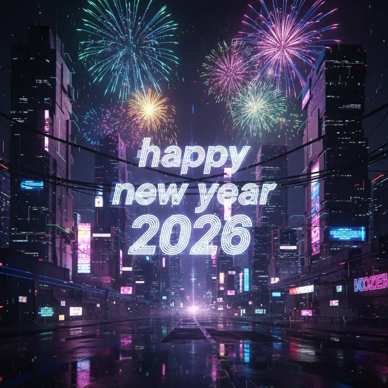 happy new year 2026 wallpaper