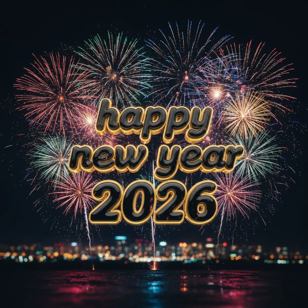happy new year 2026 web story background