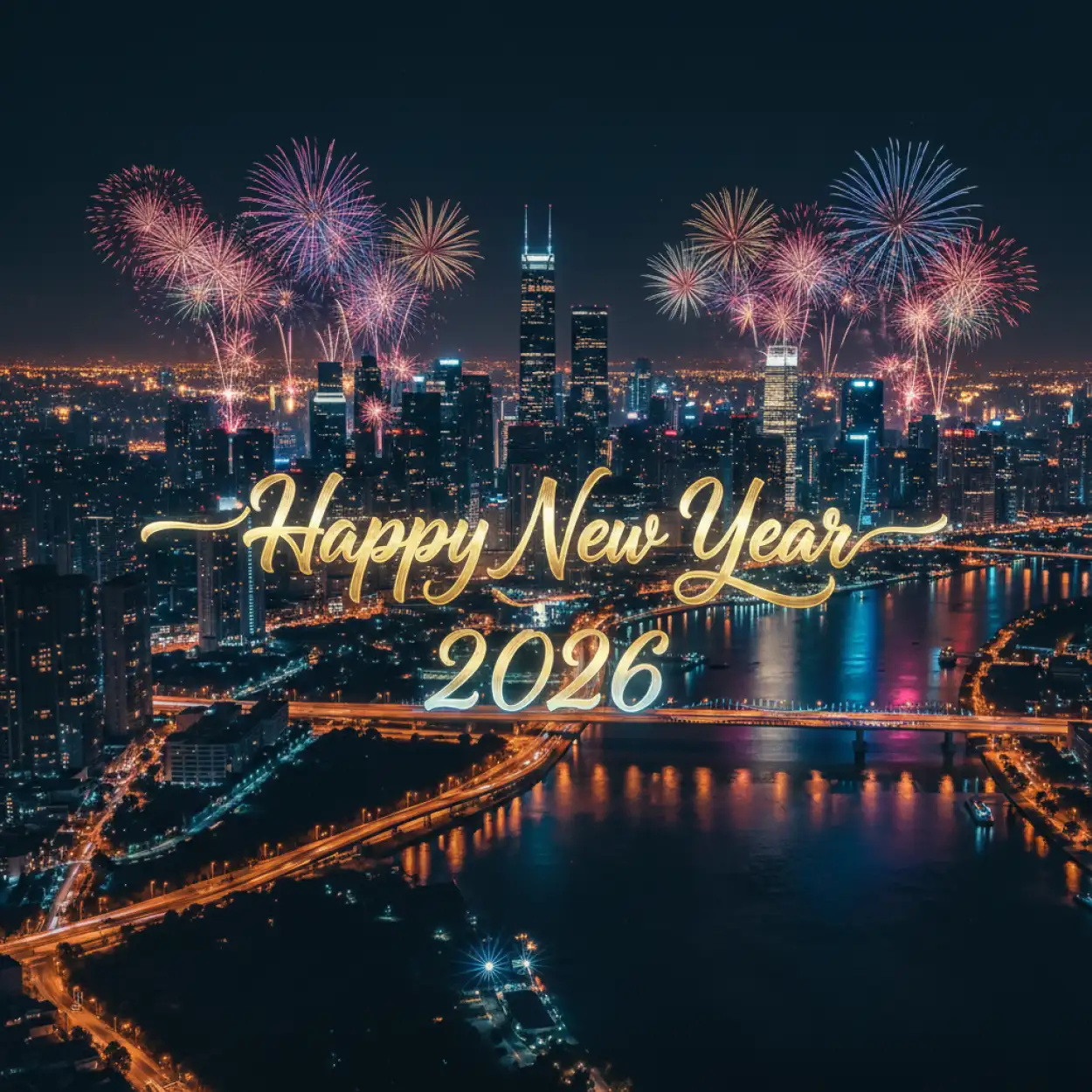 happy new year 2026 wishes 4k images