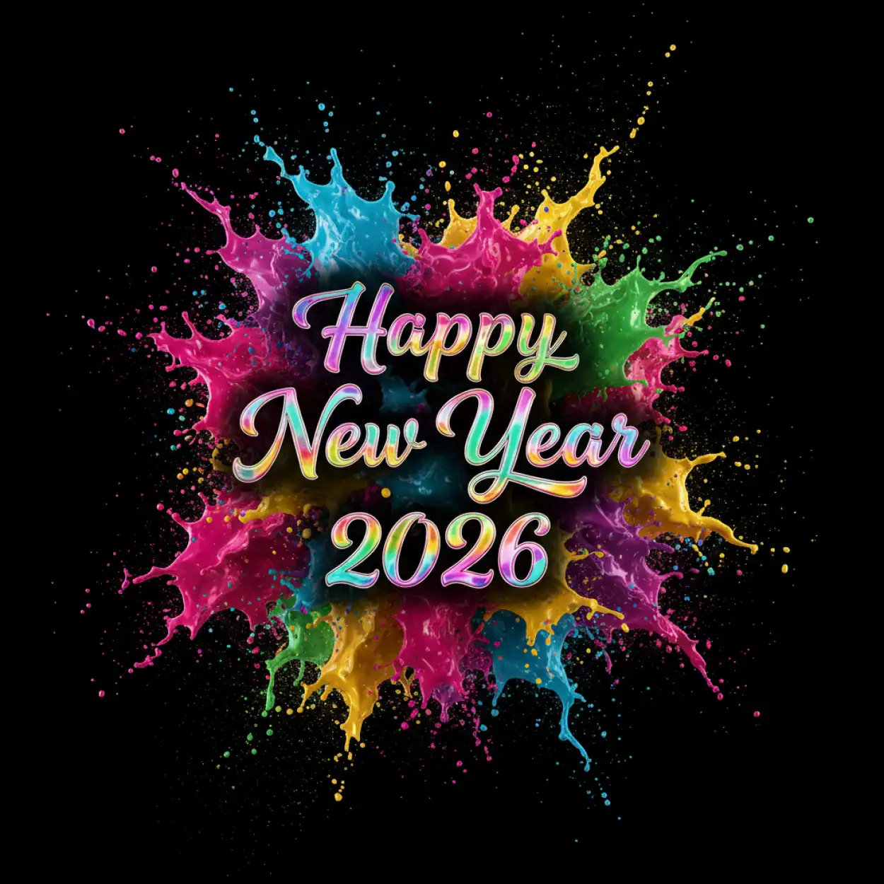 happy new year 2026 wishes 8k images