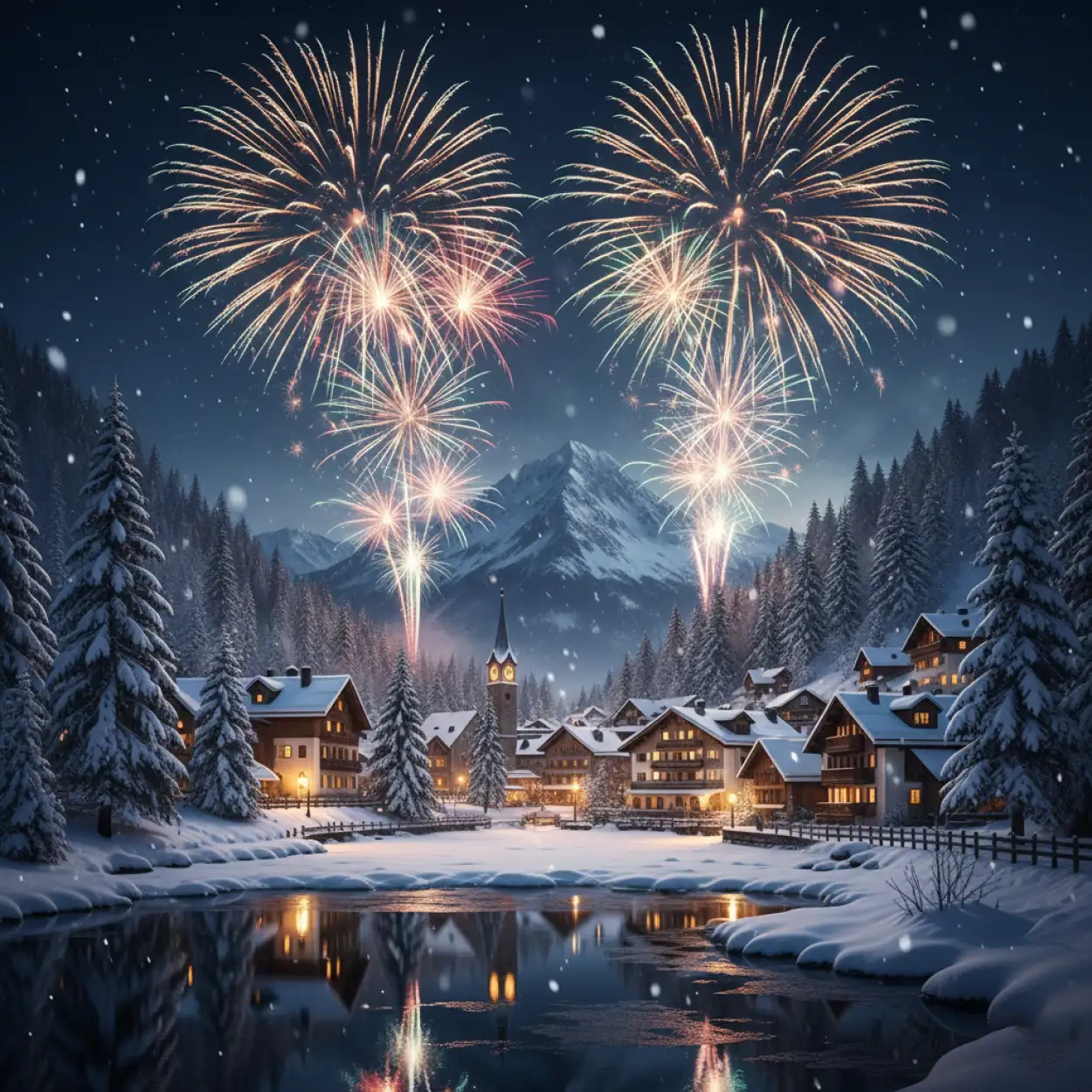 happy new year background elegant premium design