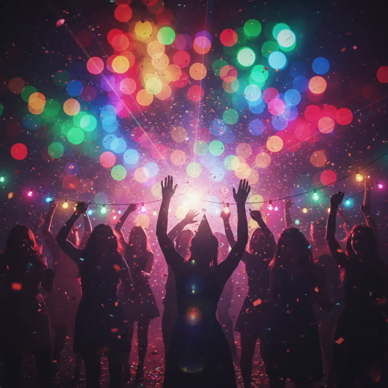 happy new year background red and gold