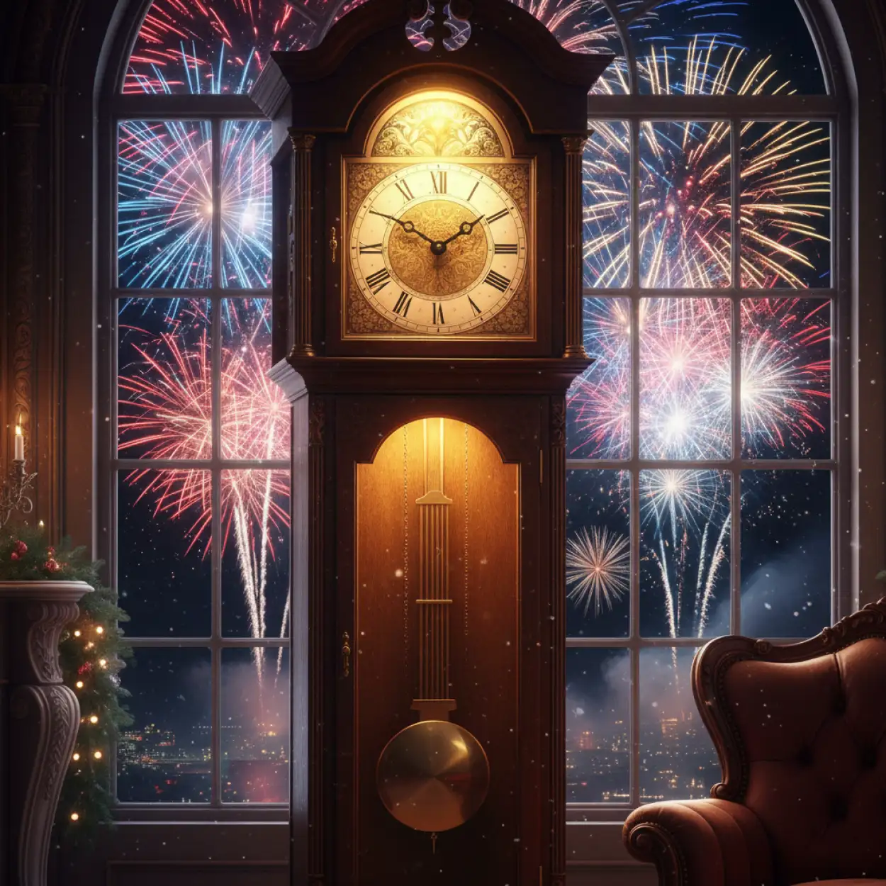  happy new year background without text