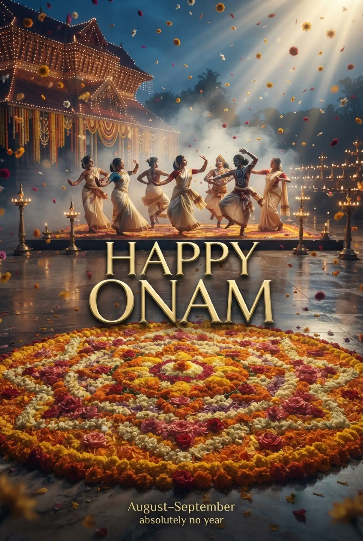 Free Download Happy Onam 2026 Beautiful Image - High Quality Happy Onam 2026 Image