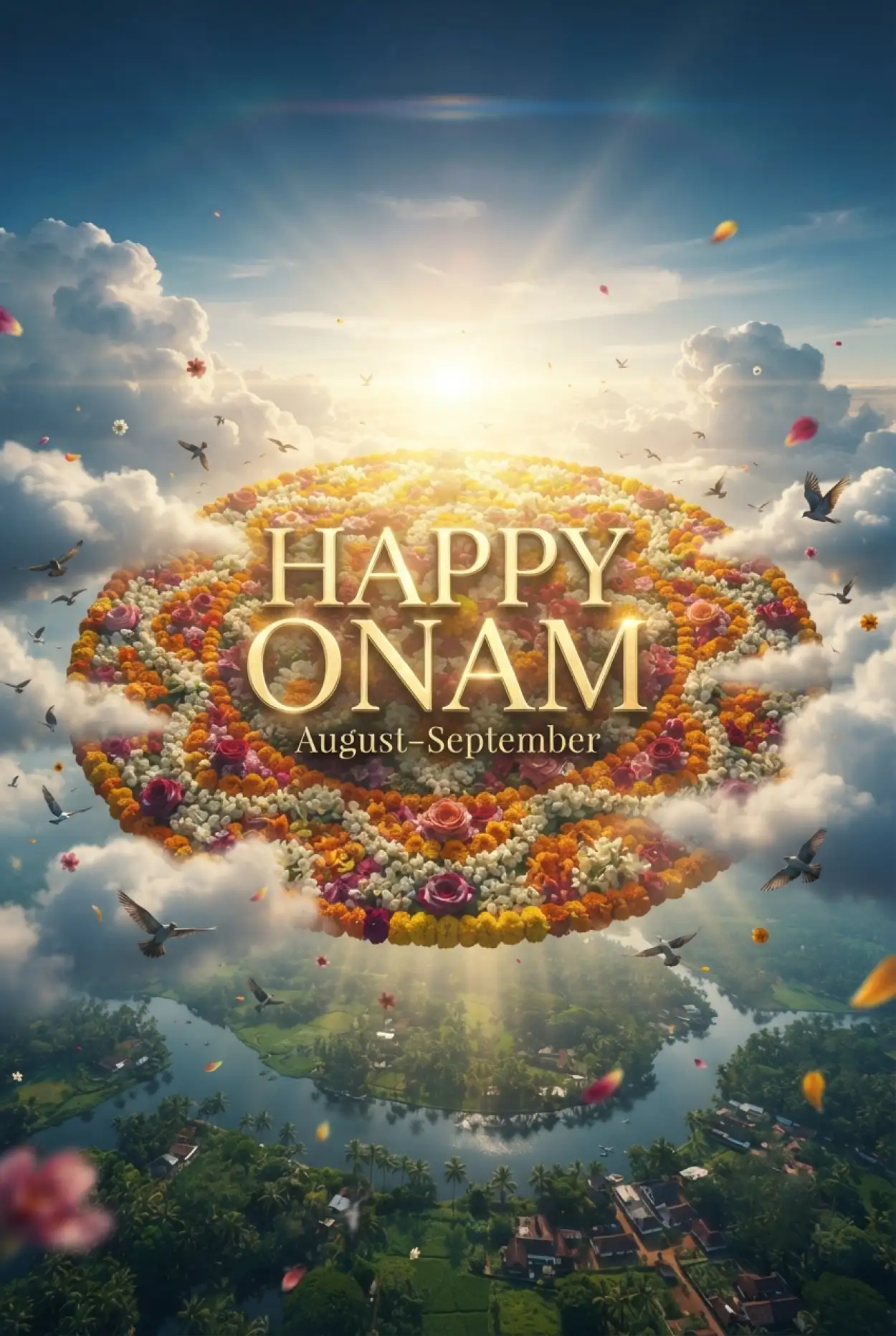 Free Download Happy Onam 2026 Best Malayalam Greetings - High Quality Happy Onam 2026 Image