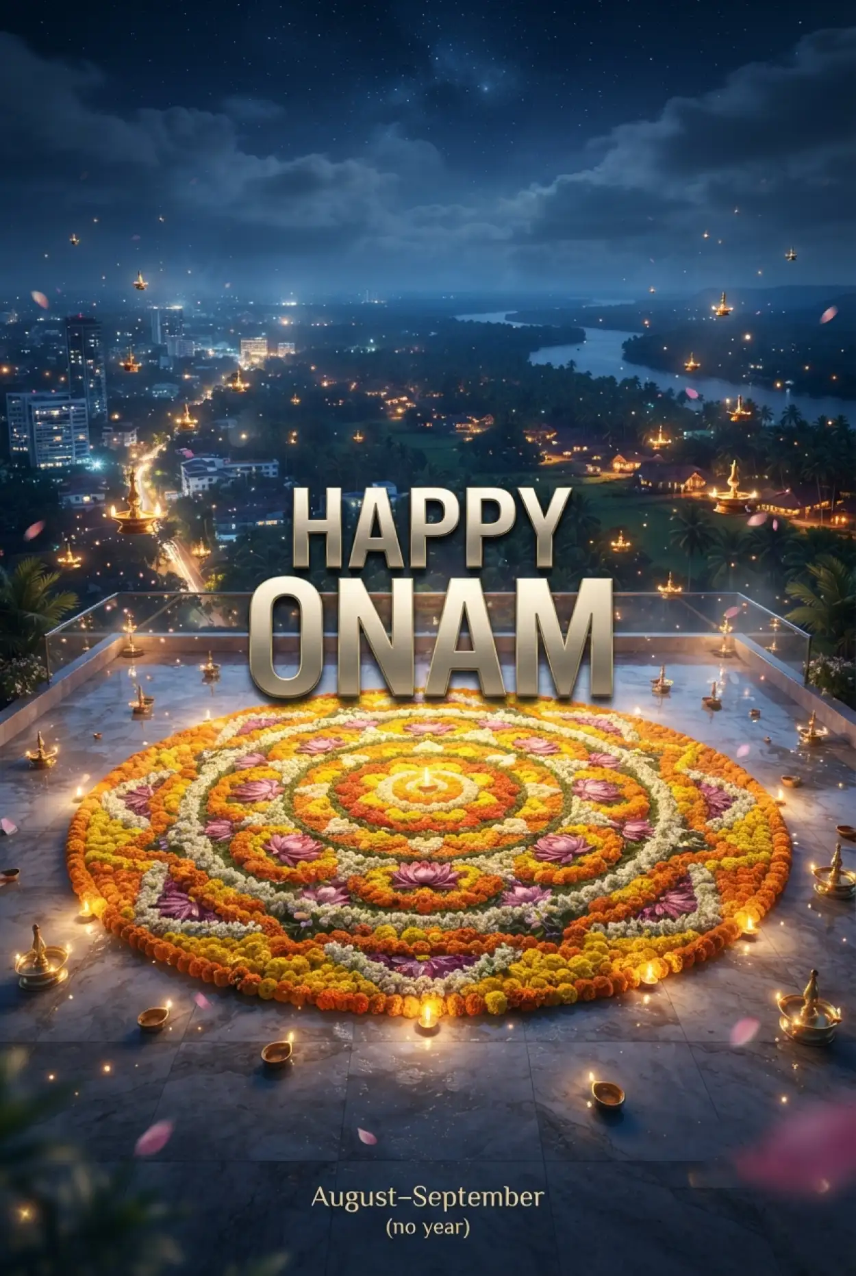 Free Download Happy Onam 2026 Happiness And Success Messages - High Quality Happy Onam 2026 Image