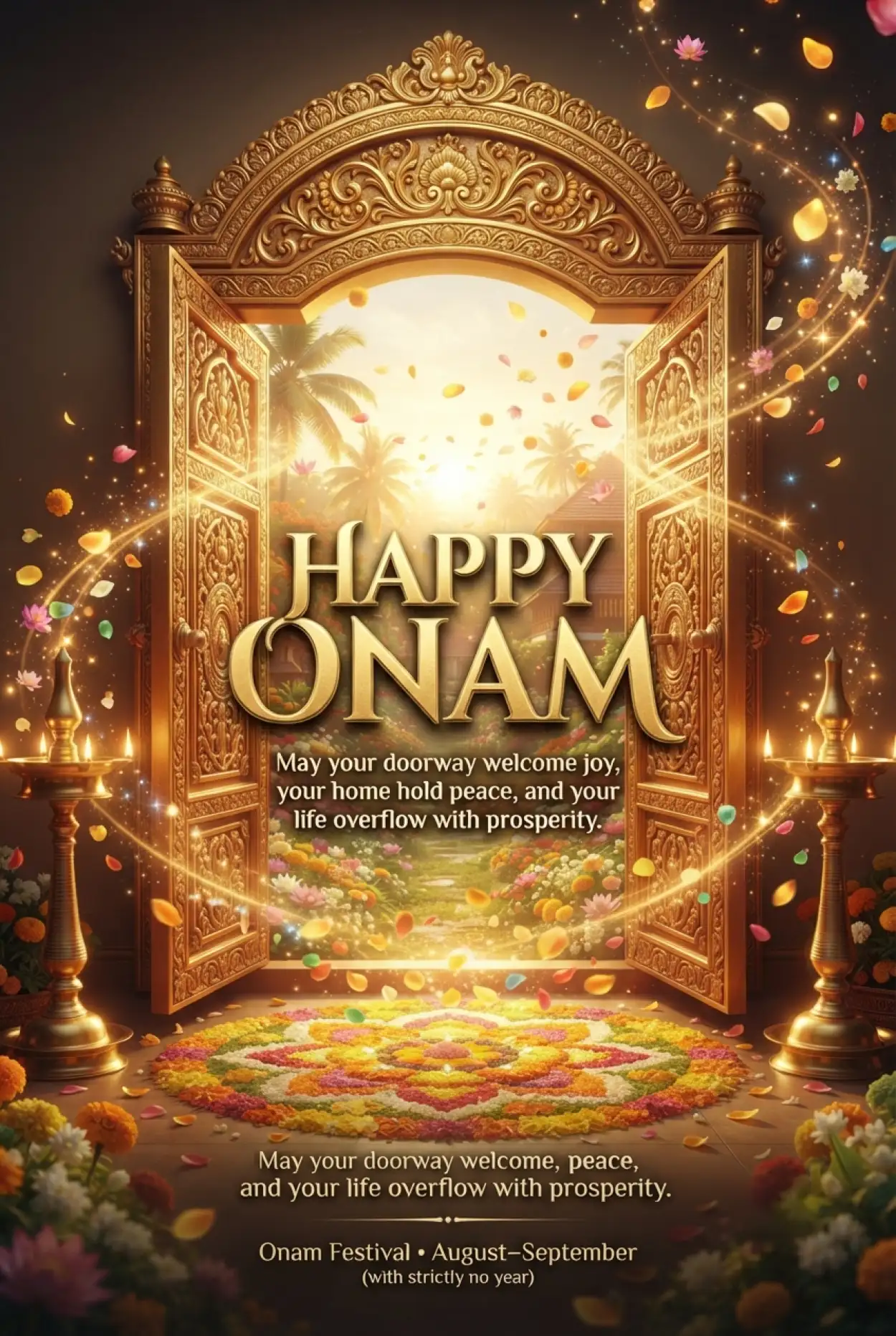 Free Download Happy Onam 2026 Special Messages - High Quality Happy Onam 2026 Image