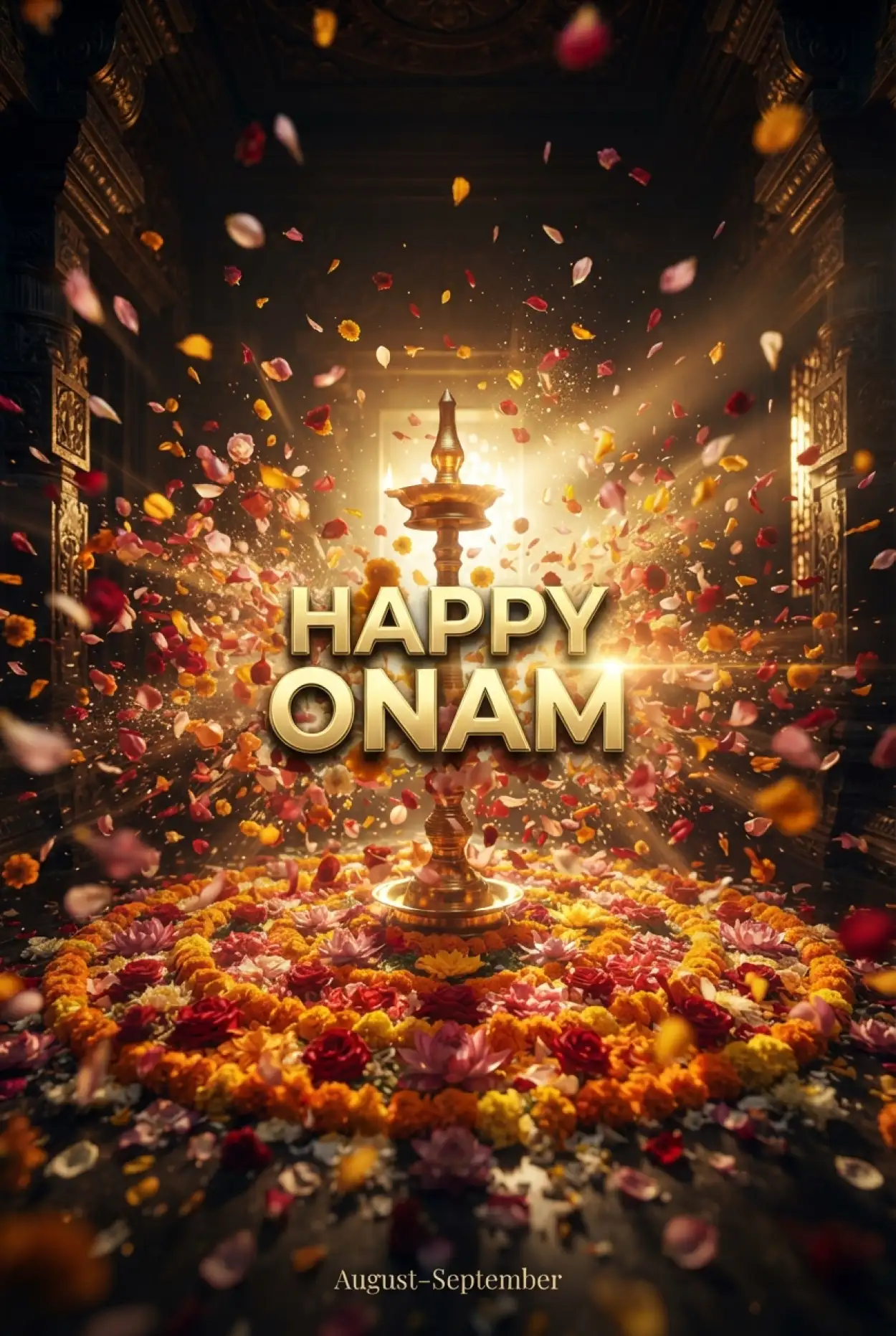 Free Download Happy Onam 2026 Thiruvonam Image - High Quality Happy Onam 2026 Image