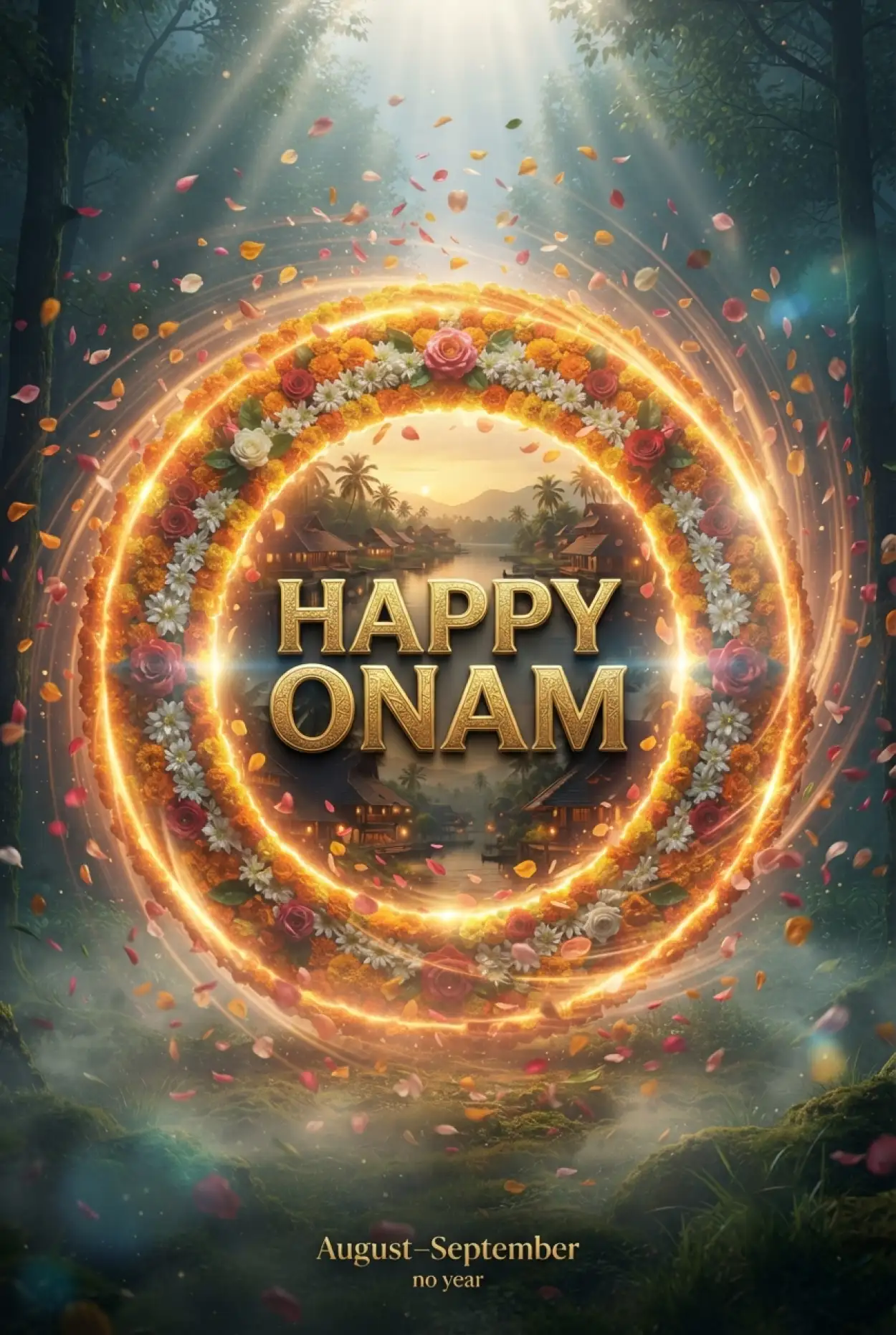Free Download Happy Onam 2026 Whatsapp Dp Images - High Quality Happy Onam 2026 Image