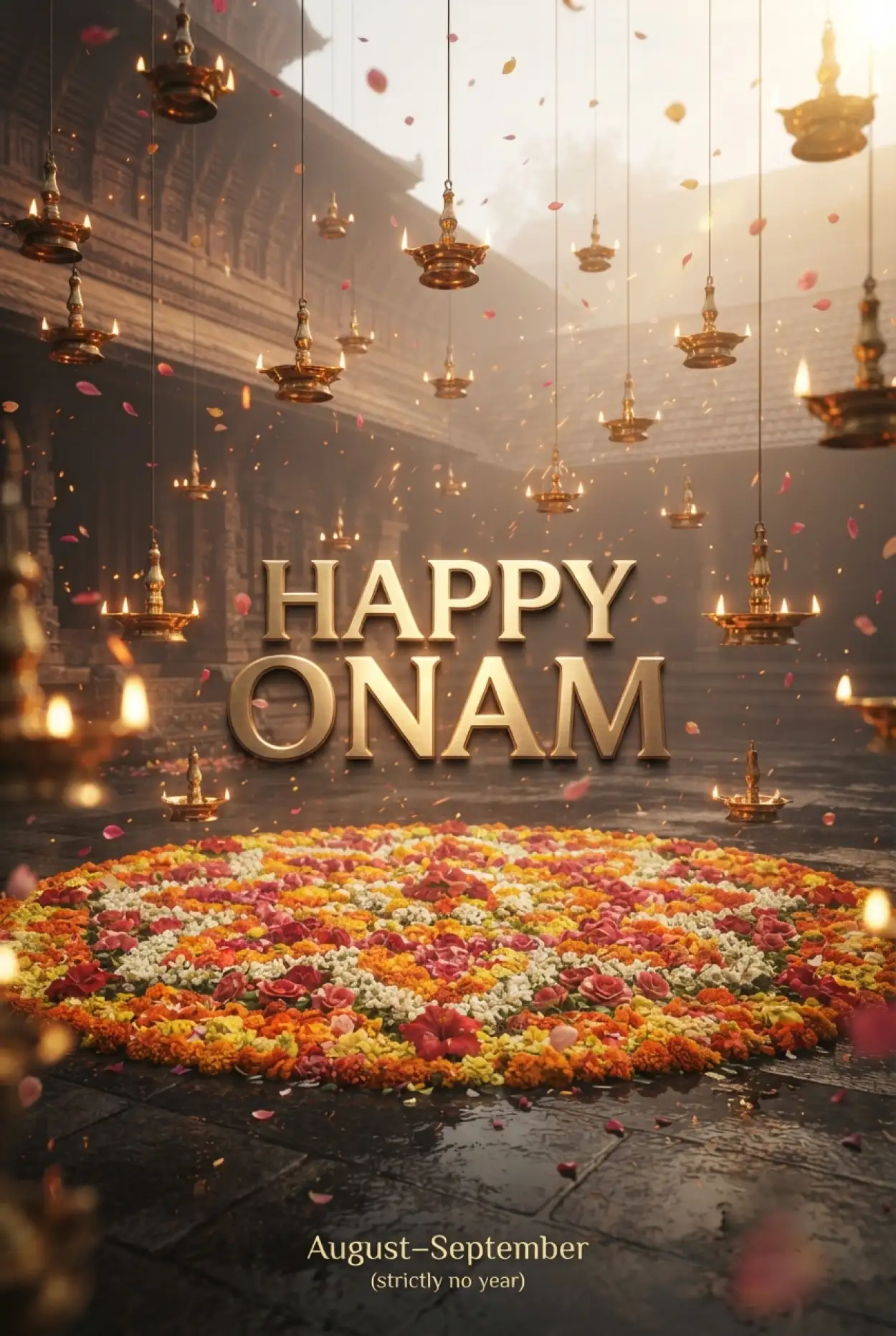 Free Download Happy Onam 2026 Wishes For Friends - High Quality Happy Onam 2026 Image