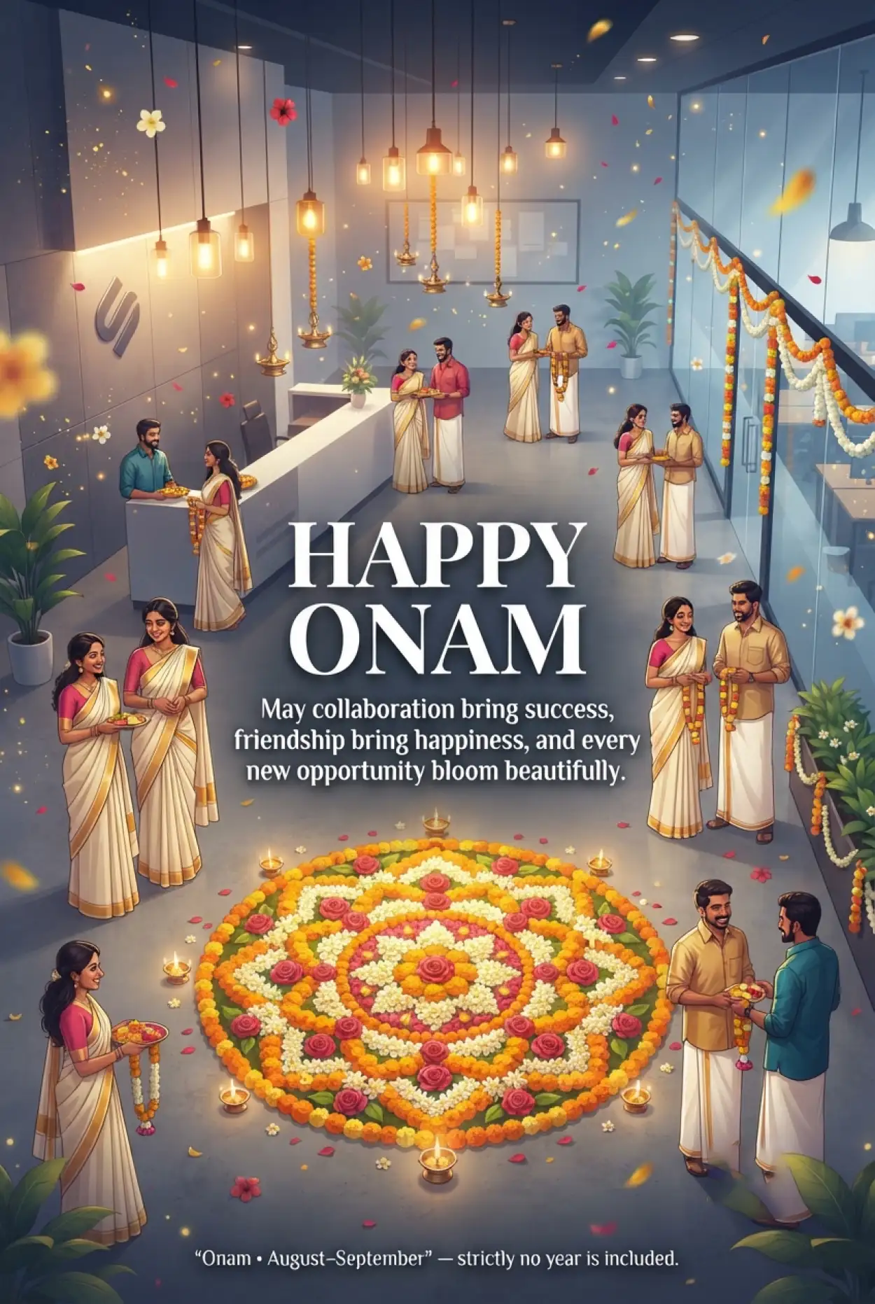 Free Download Happy Onam 2026 Wishes For Loved Ones - High Quality Happy Onam 2026 Image