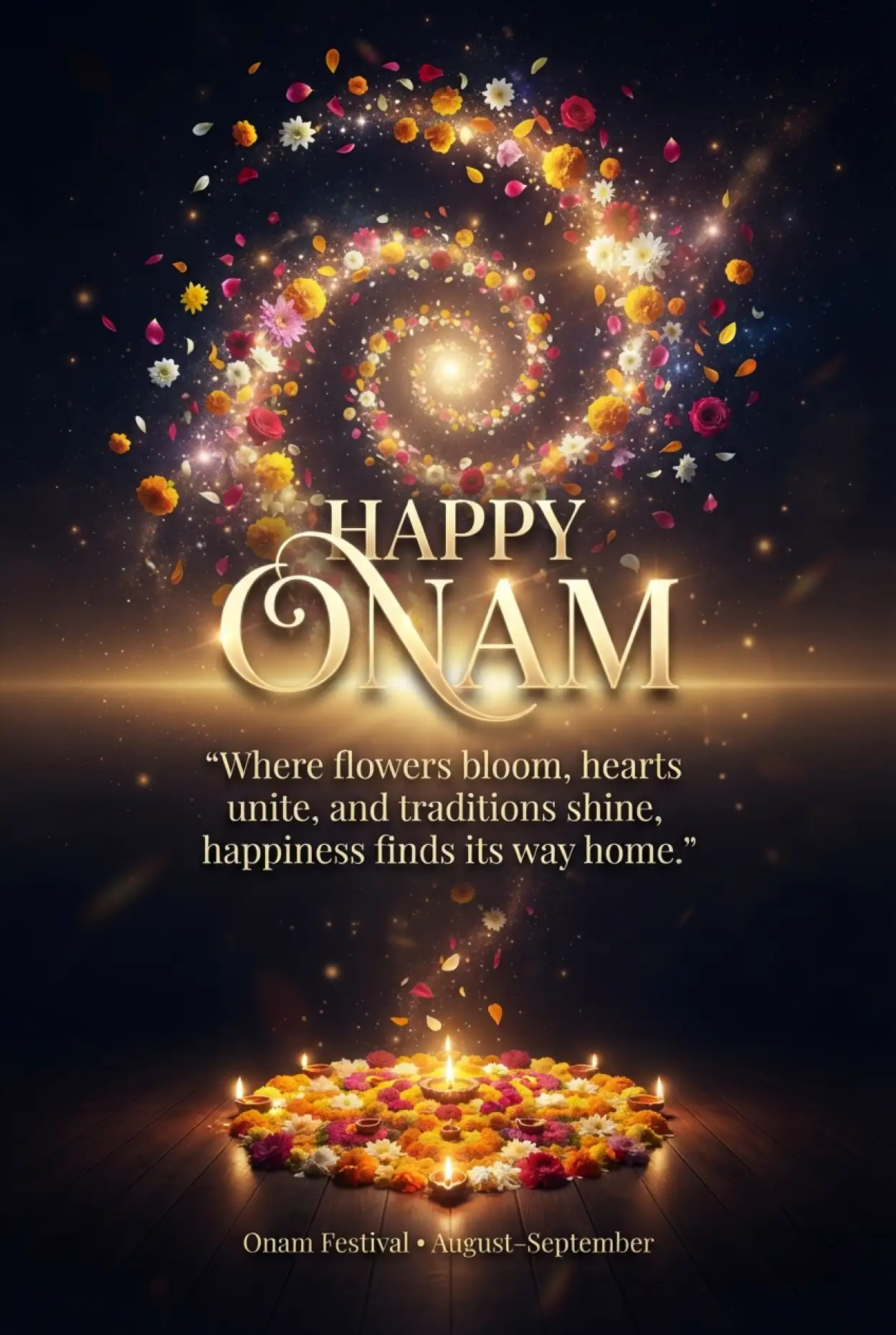 Free Download Happy Onam 2026 Wishes For Teachers - High Quality Happy Onam 2026 Image