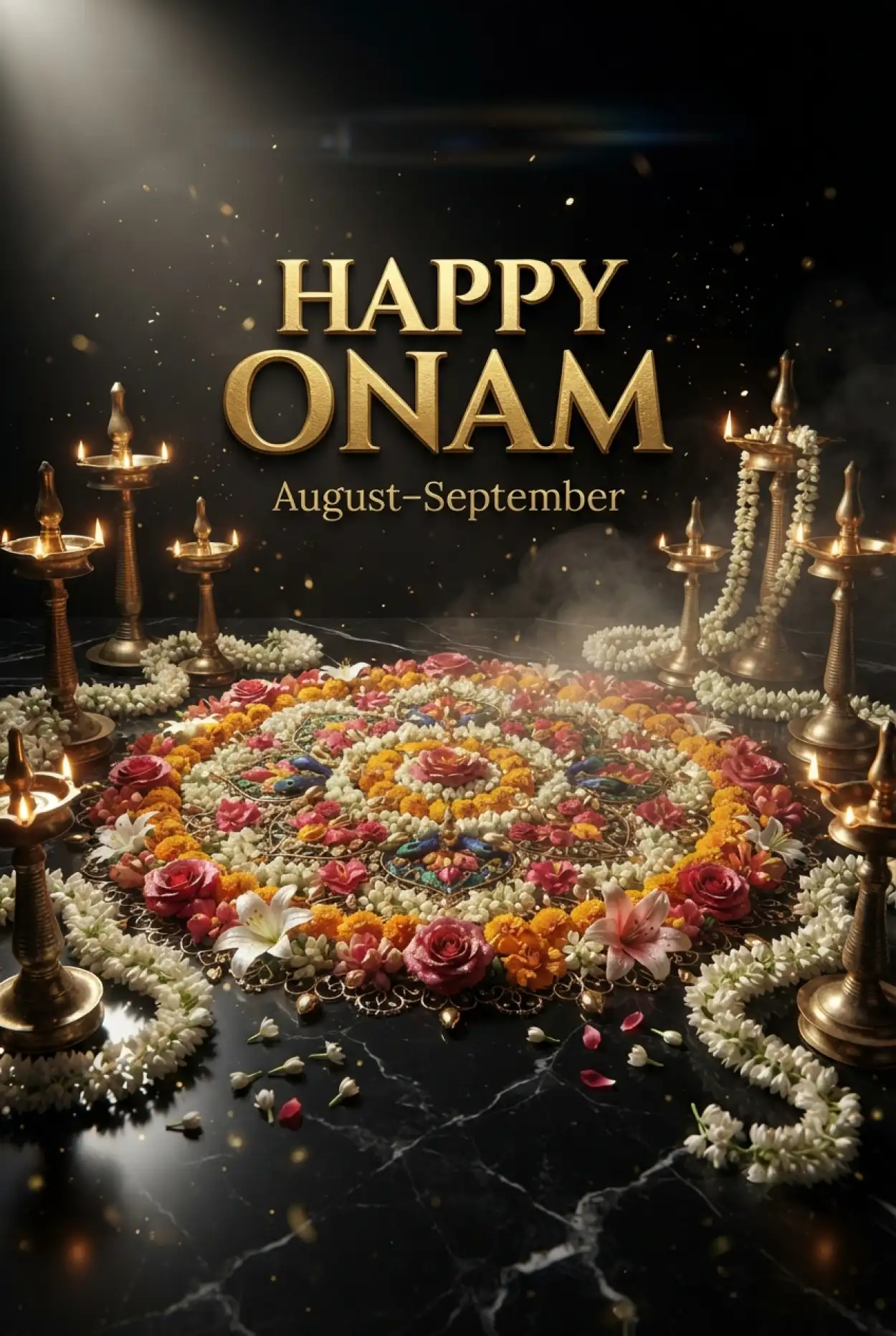 Free Download Happy Onam 2026 Wishes From India - High Quality Happy Onam 2026 Image