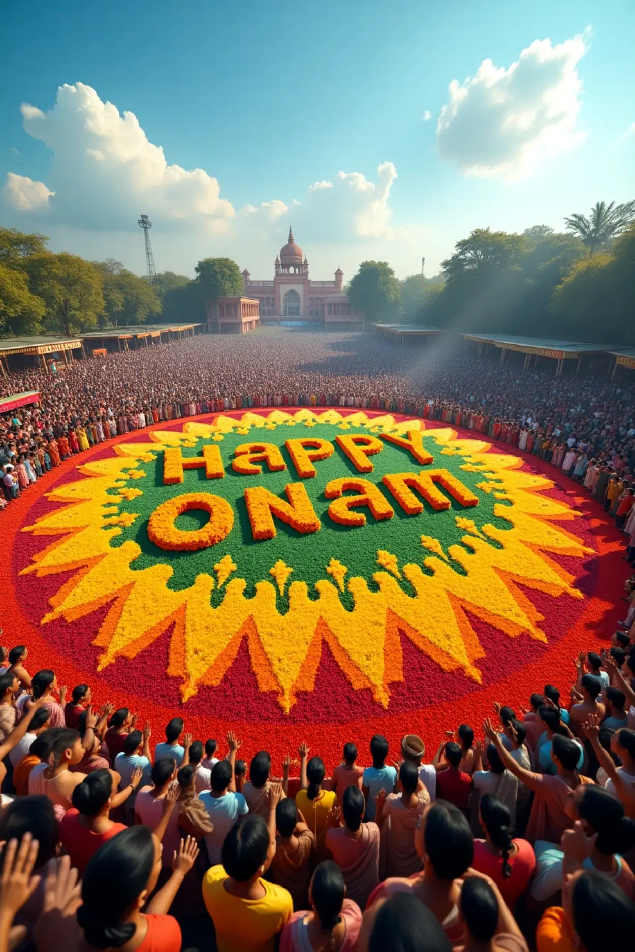 happy onam family status lines