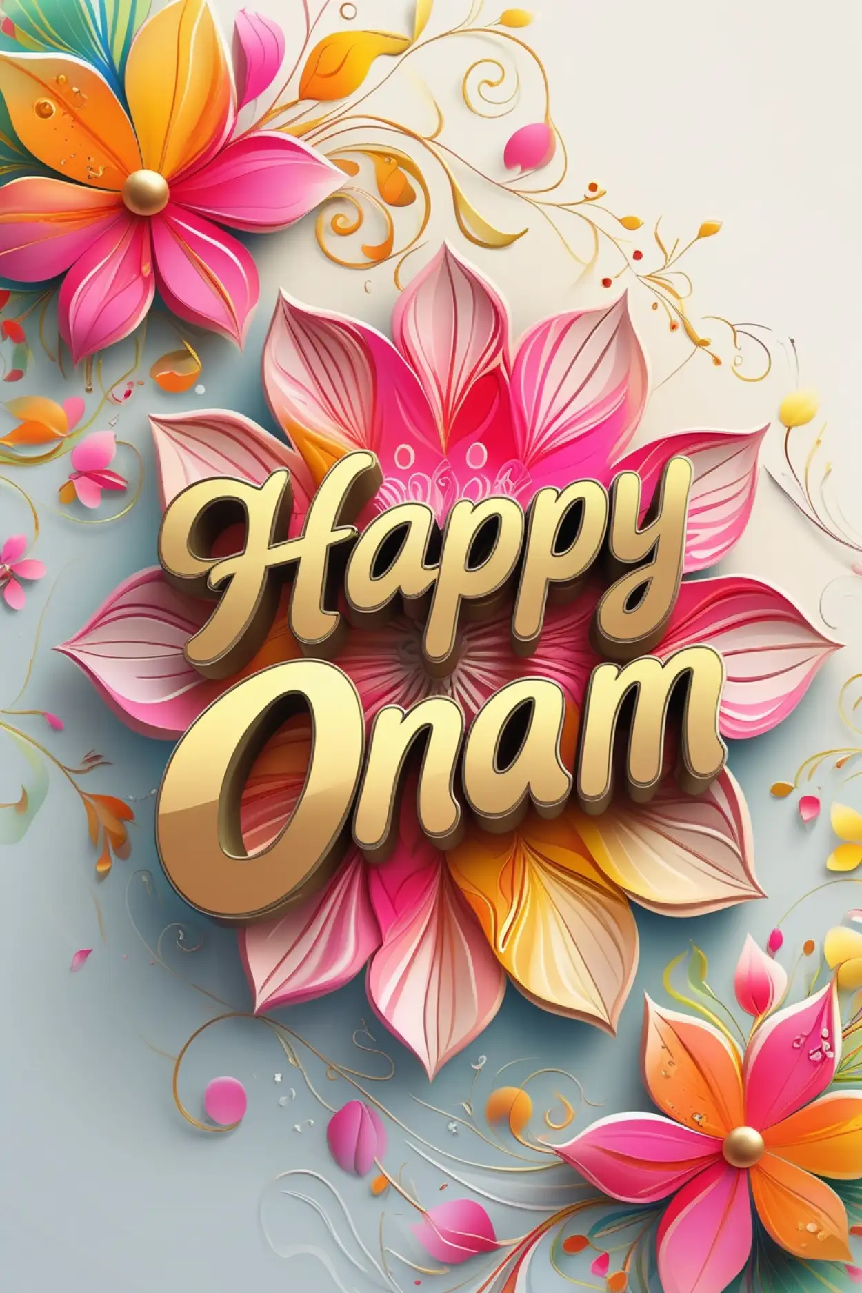 happy onam reels trending music