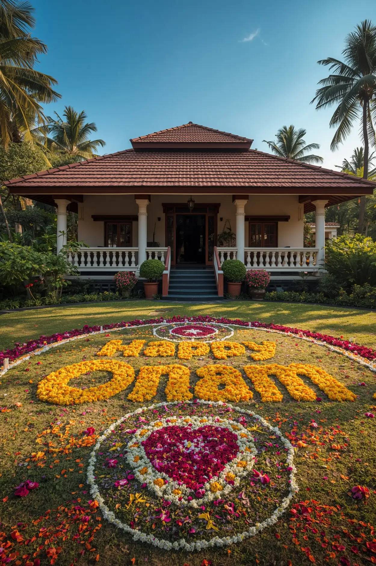 happy onam traditional dress photos for men and women