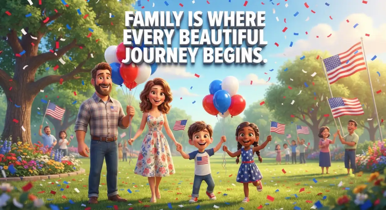 Free Download Happy Parents Day Family Appreciation Quotes - High Quality American Parents Day 2026 Image