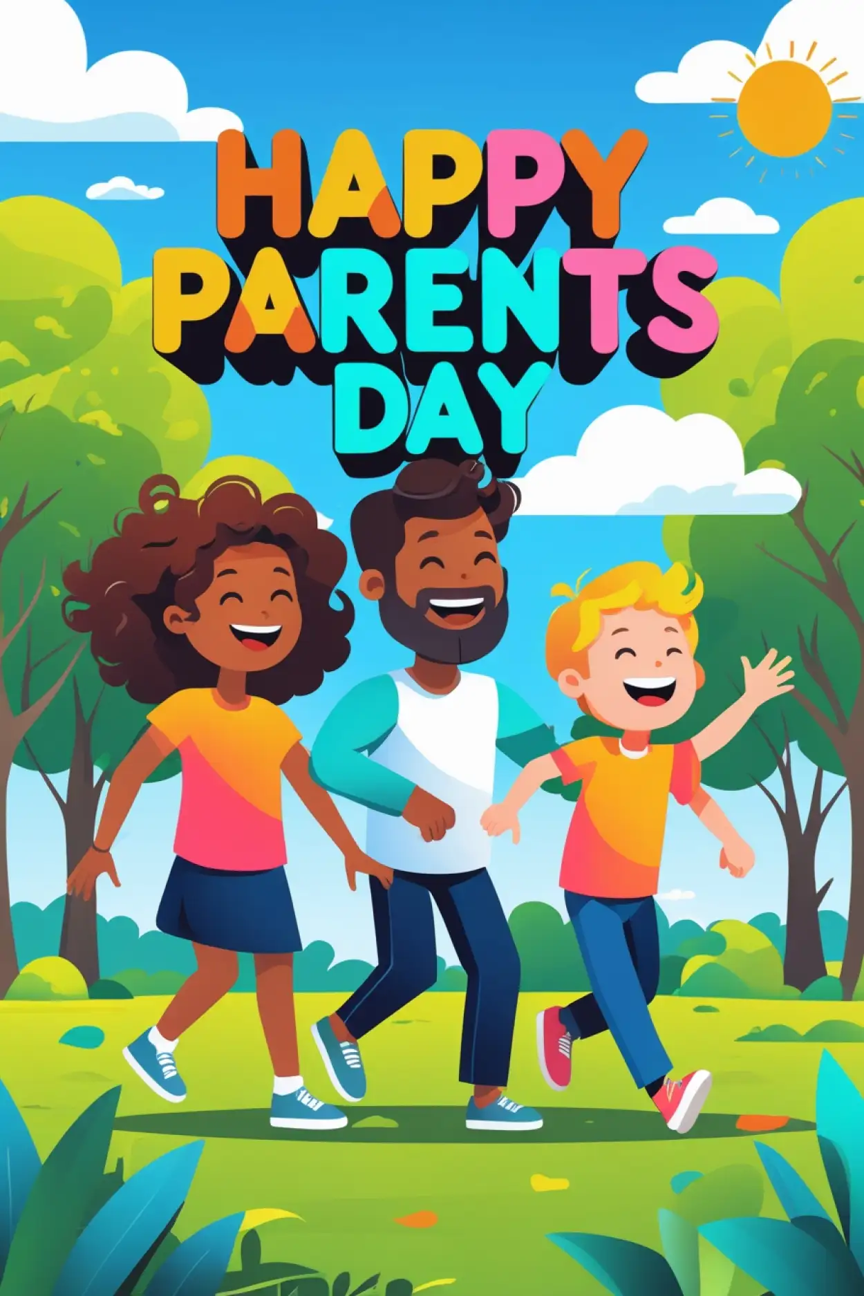 happy parents day hd wallpaper free