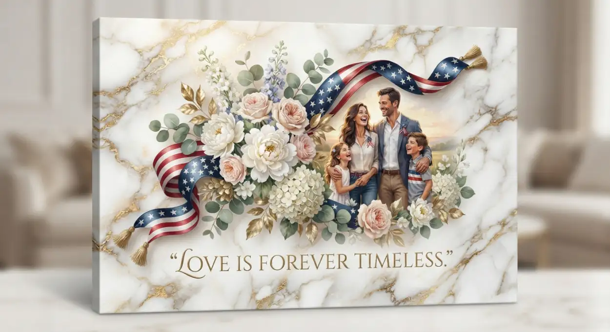 Free Download Happy Parents Day Luxury Floral Background - High Quality American Parents Day 2026 Background Image