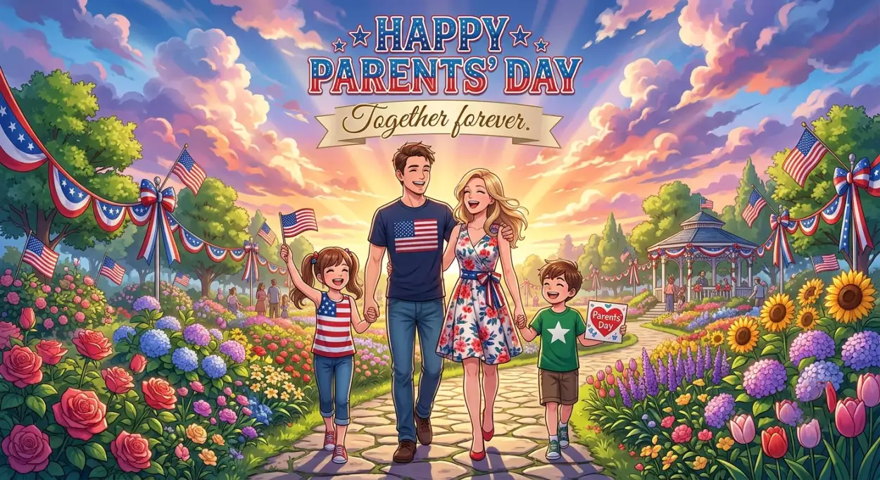 Free Download Happy Parents Day Viral Instagram Image - High Quality American Parents Day 2026 Image