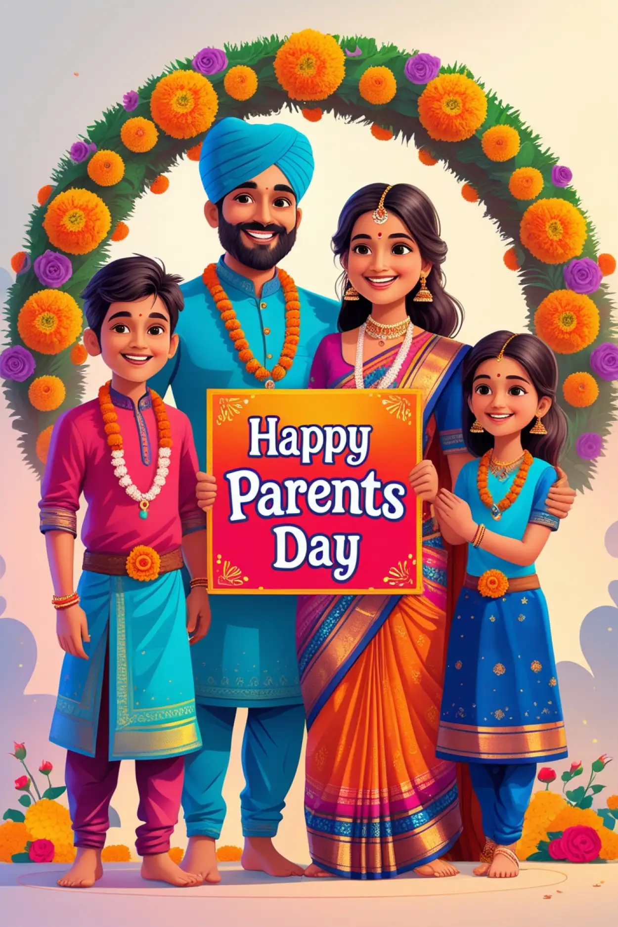 happy parents day wishes for daughter