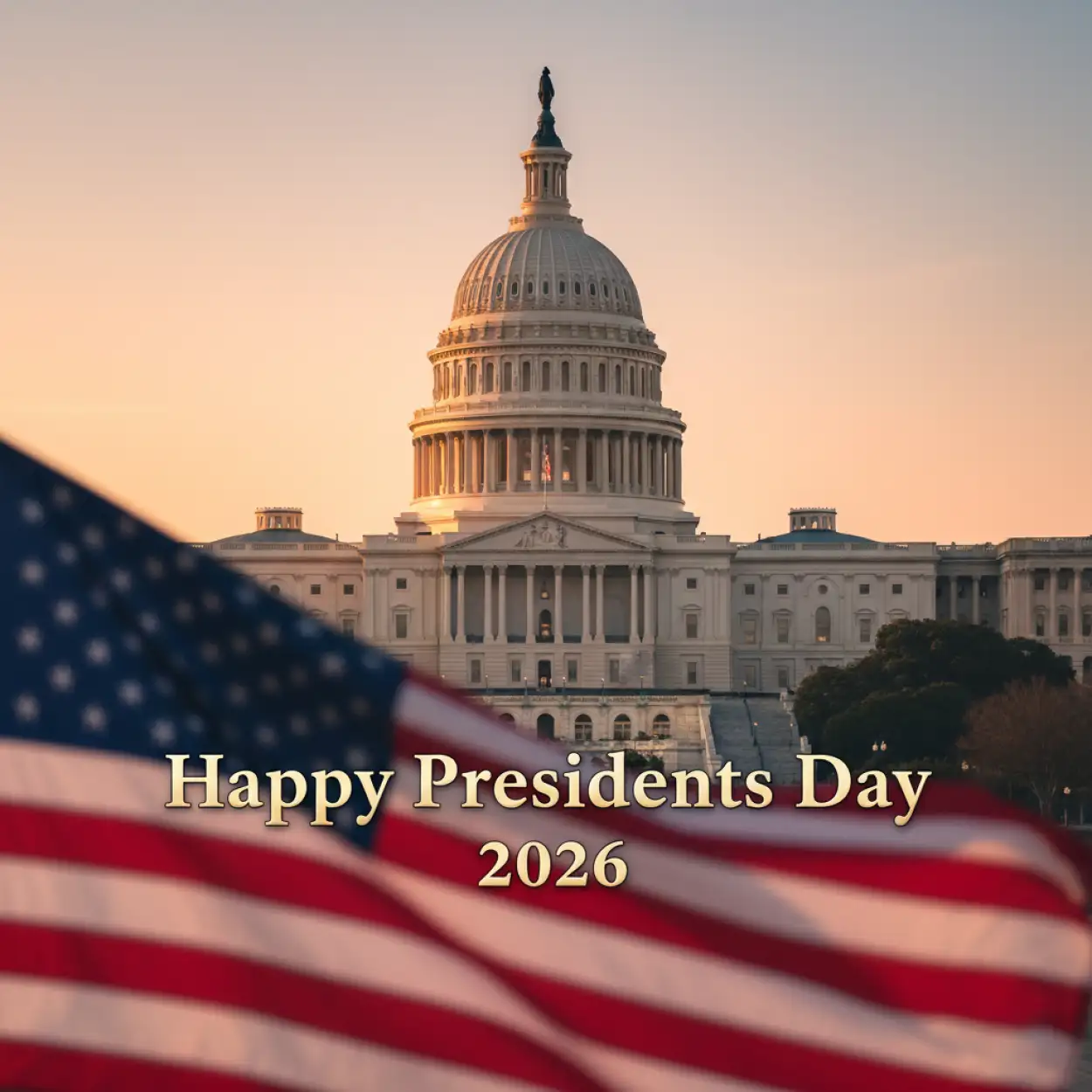 Free Download Happy Presidents Day 2026 Marketing Template - High Quality Happy Presidents Day 2026 Background