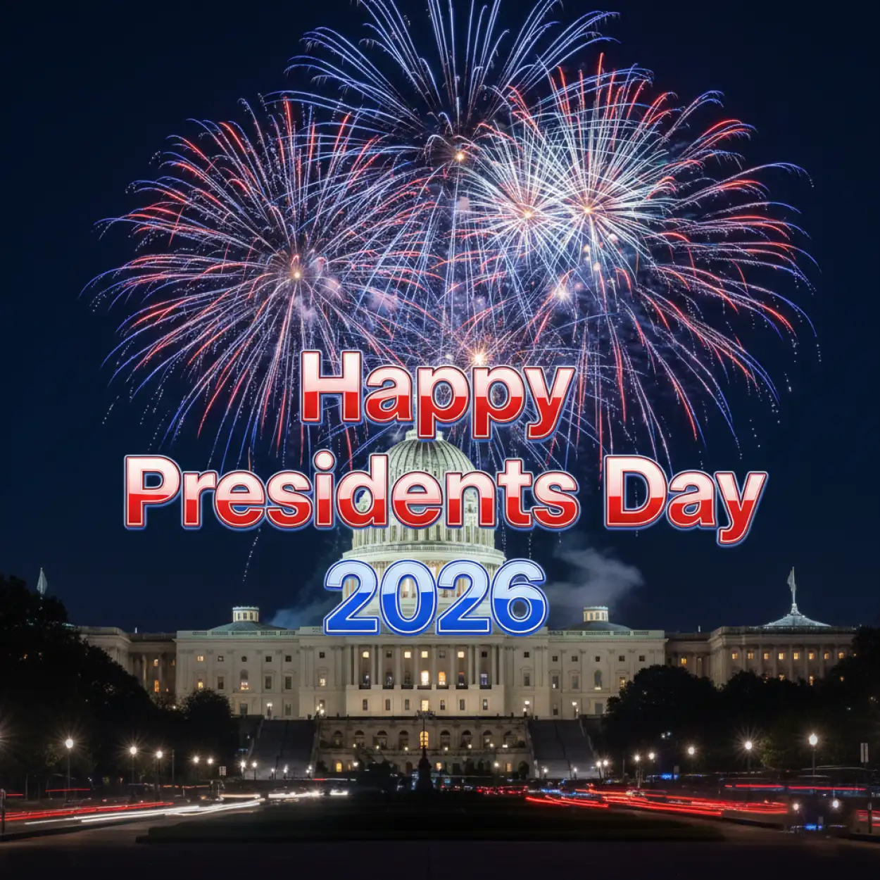 Free Download Happy Presidents Day 2026 Patriotic Hd Poster - High Quality Happy Presidents Day 2026 Background