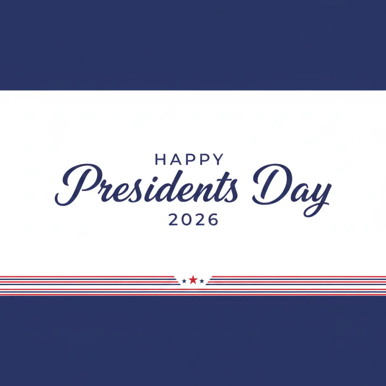Free Download Happy Presidents Day 2026 Printable Poster - High Quality Happy Presidents Day 2026 Background