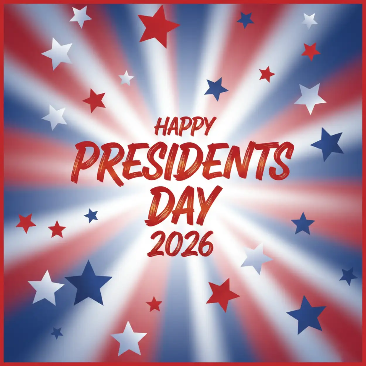 Free Download Happy Presidents Day 2026 Red White Blue Theme - High Quality Happy Presidents Day 2026 Background