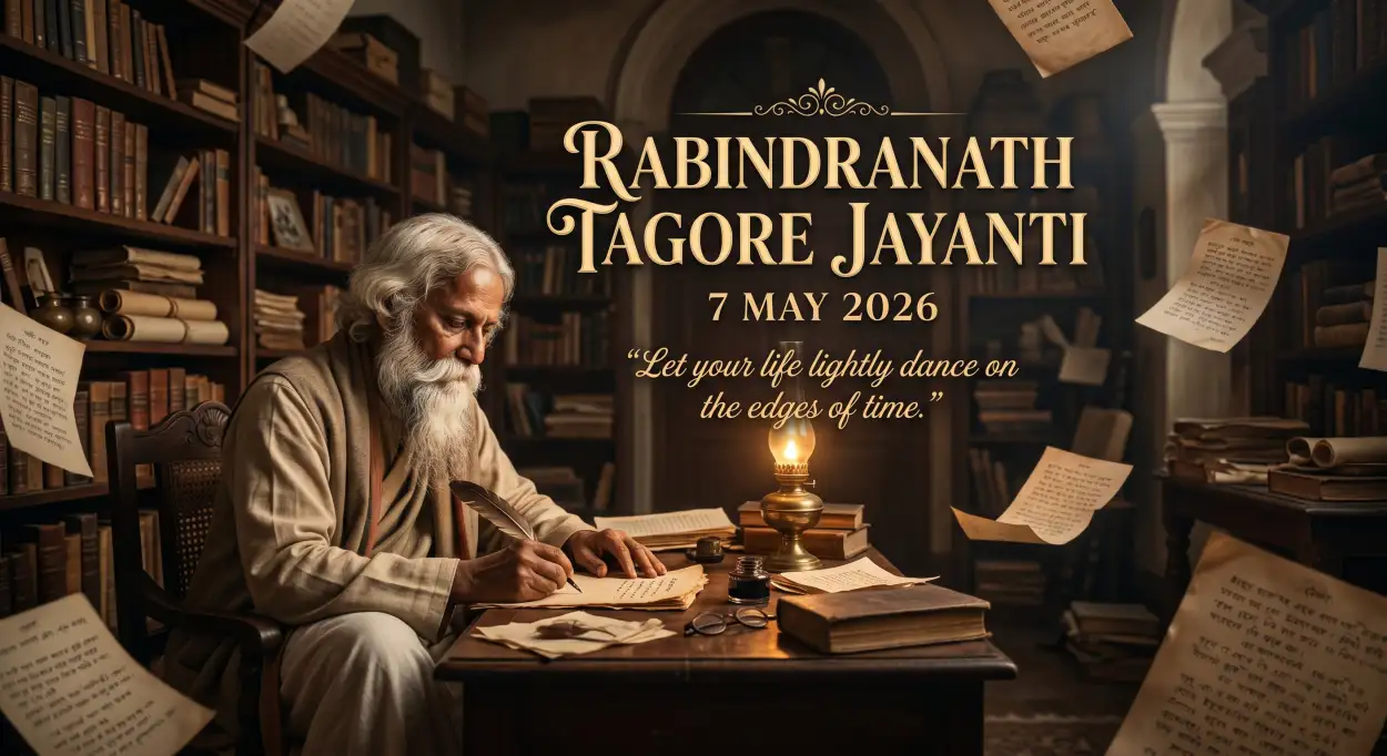 Free Download Happy Rabindranath Tagore Jayanti Reel Ideas - High Quality Rabindranath Tagore Jayanti Image