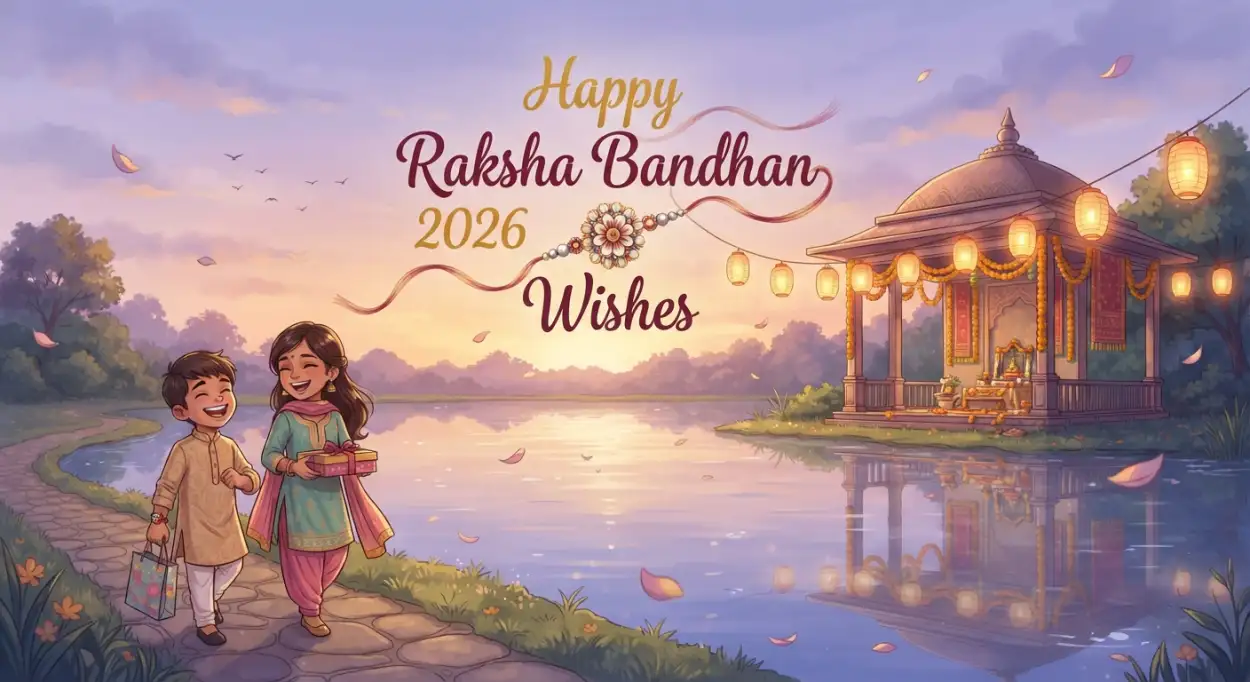 Free Download Happy Rakhi Wishes 2026 Beautiful Facebook Images - High Quality Happy Rakhi Wishes 2026 Image