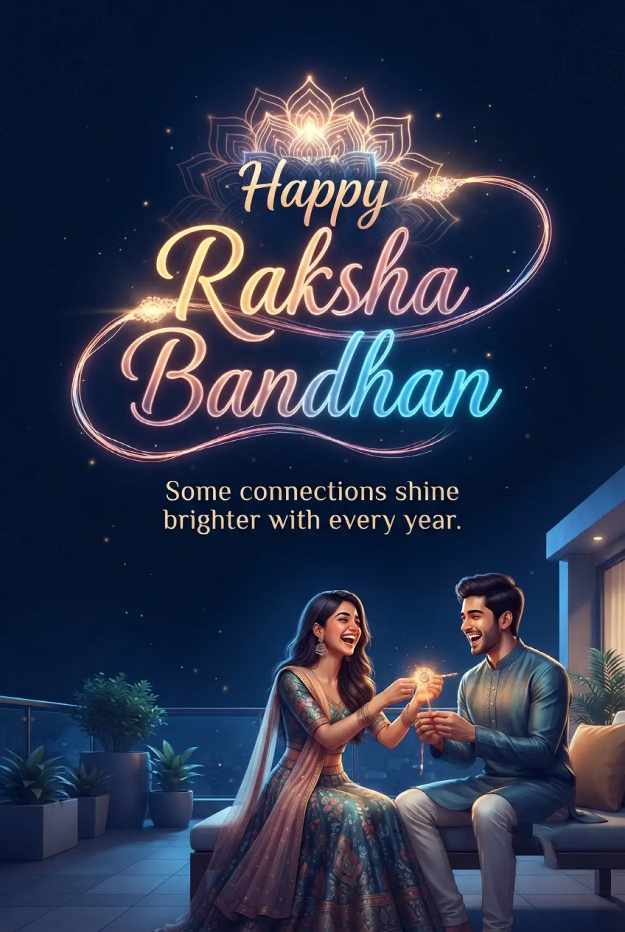 Free Download Happy Rakhi Wishes 2026 For Brother Whatsapp Status - High Quality Happy Rakhi Wishes 2026 Image