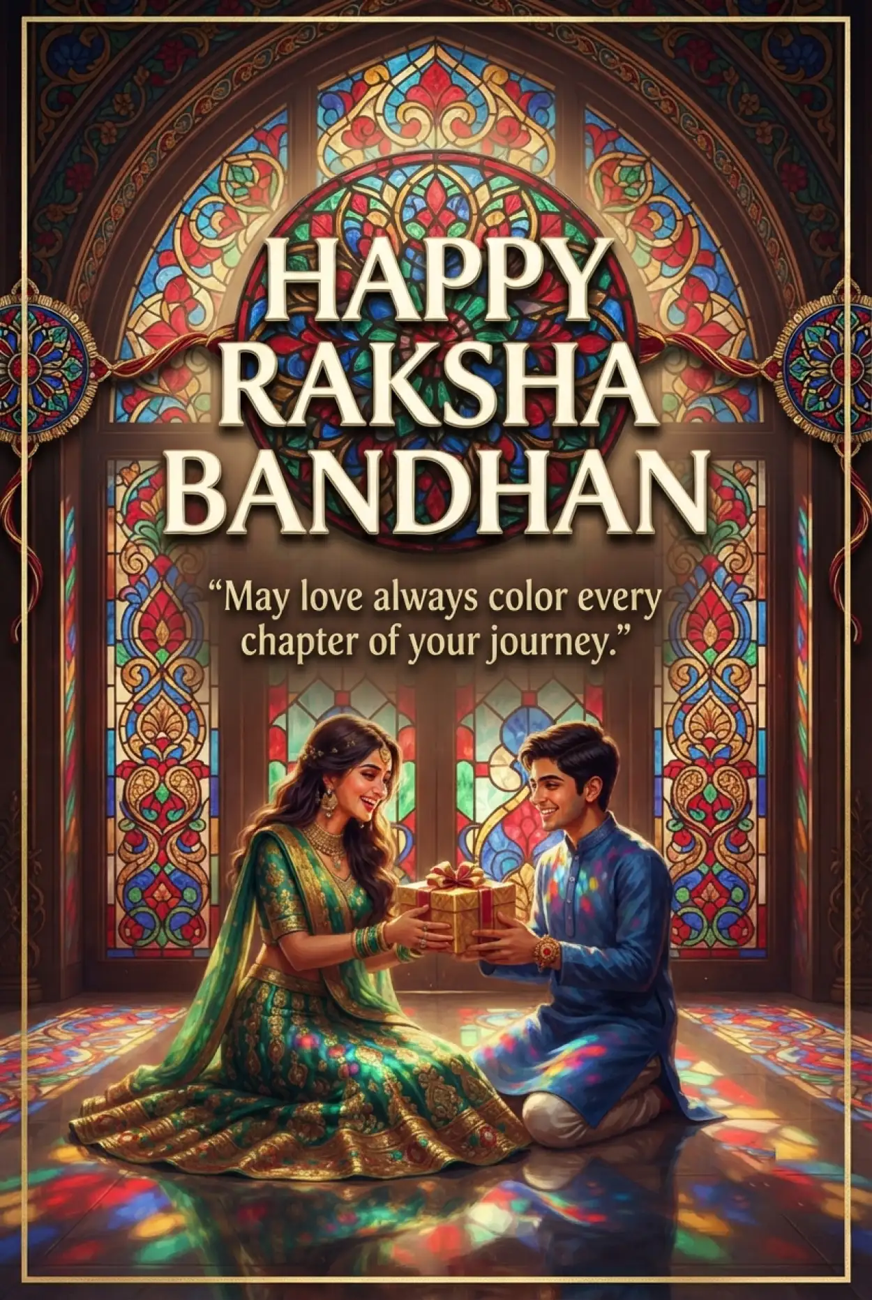Free Download Happy Rakhi Wishes 2026 For Facebook Story - High Quality Happy Rakhi Wishes 2026 Image