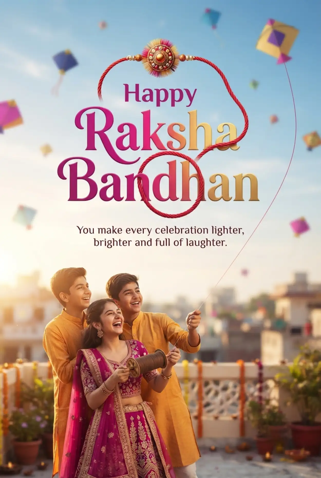 Free Download Happy Rakhi Wishes 2026 Instagram Captions - High Quality Happy Rakhi Wishes 2026 Image