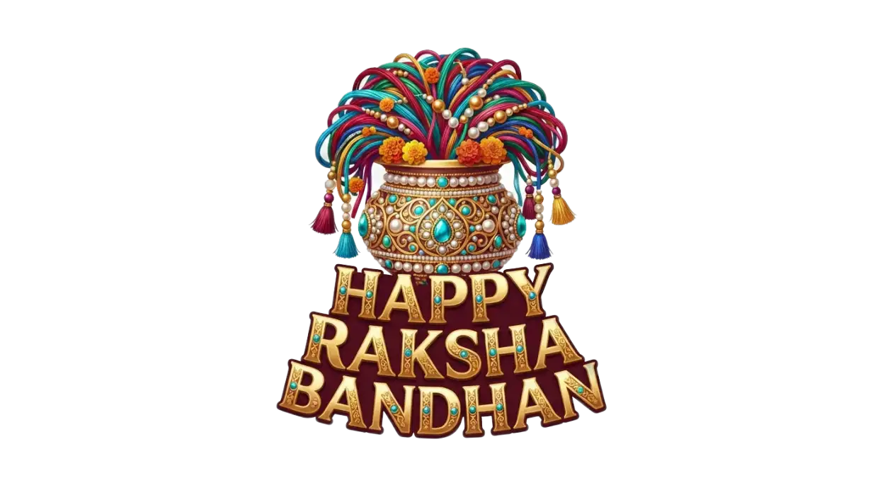 Free Download Happy Raksha Bandhan 4k Png Transparent - High Quality Happy Raksha Bandhan Png Transparent Transparent PNG
