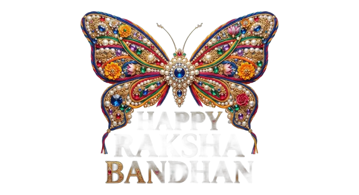 Free Download Happy Raksha Bandhan Beautiful Png Transparent - High Quality Happy Raksha Bandhan Png Transparent Transparent PNG