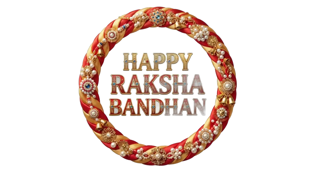 Free Download Happy Raksha Bandhan Greeting Text Png - High Quality Happy Raksha Bandhan Png Transparent Transparent PNG