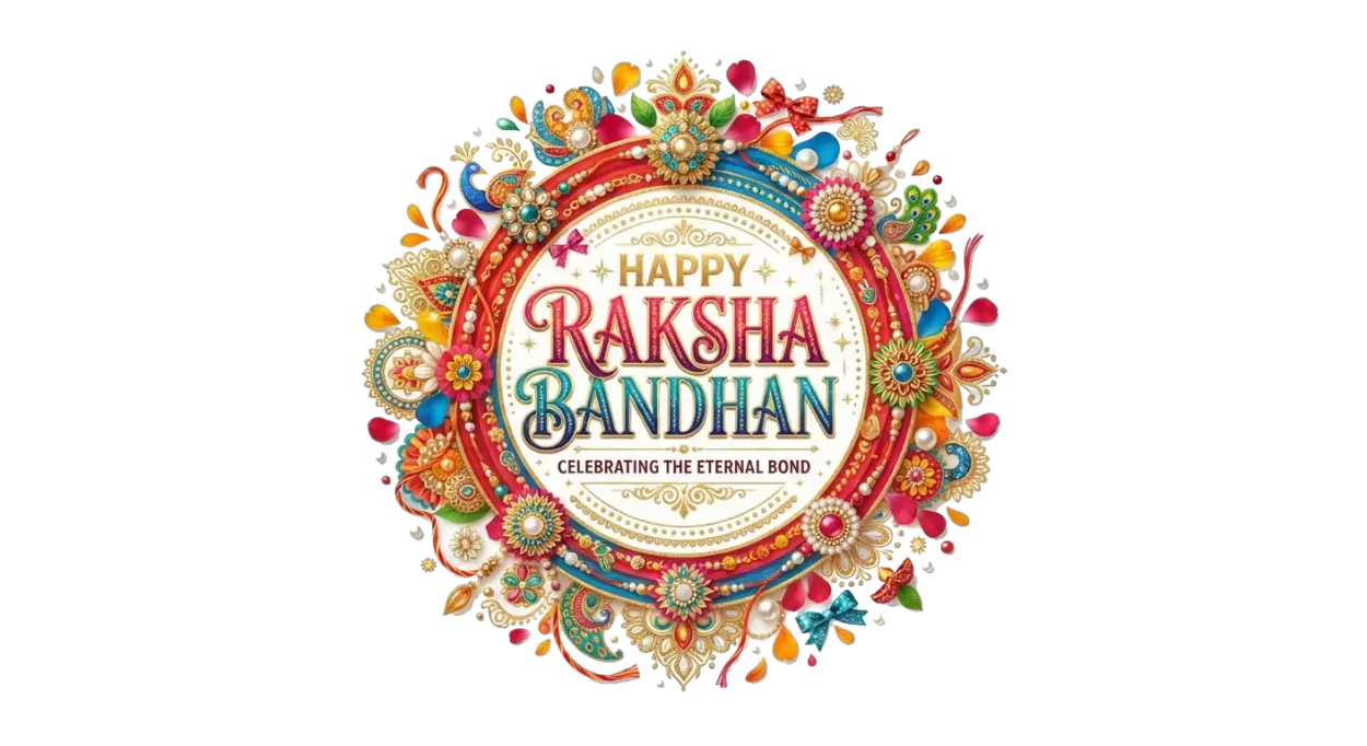 Free Download Happy Raksha Bandhan Png For Graphic Design - High Quality Happy Raksha Bandhan Png Transparent Transparent PNG