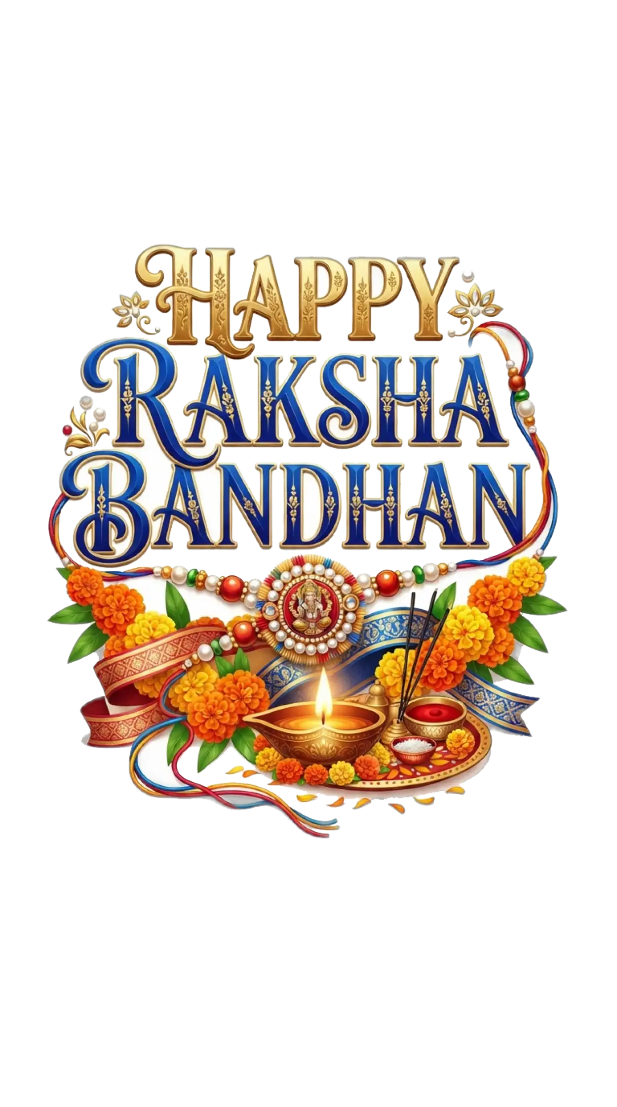 Free Download Happy Raksha Bandhan Poster Png Transparent - High Quality Happy Raksha Bandhan Png Transparent Transparent PNG