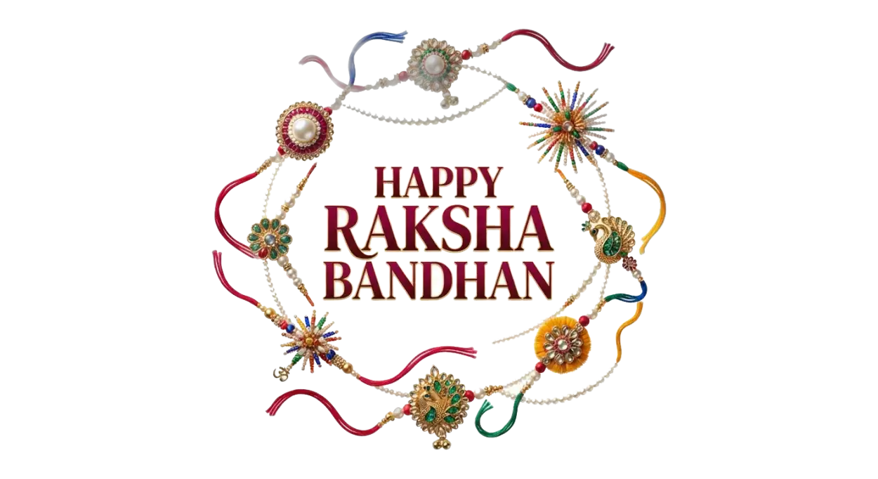 Free Download Happy Raksha Bandhan Rakhi Ceremony Png Transparent - High Quality Happy Raksha Bandhan Png Transparent Transparent PNG